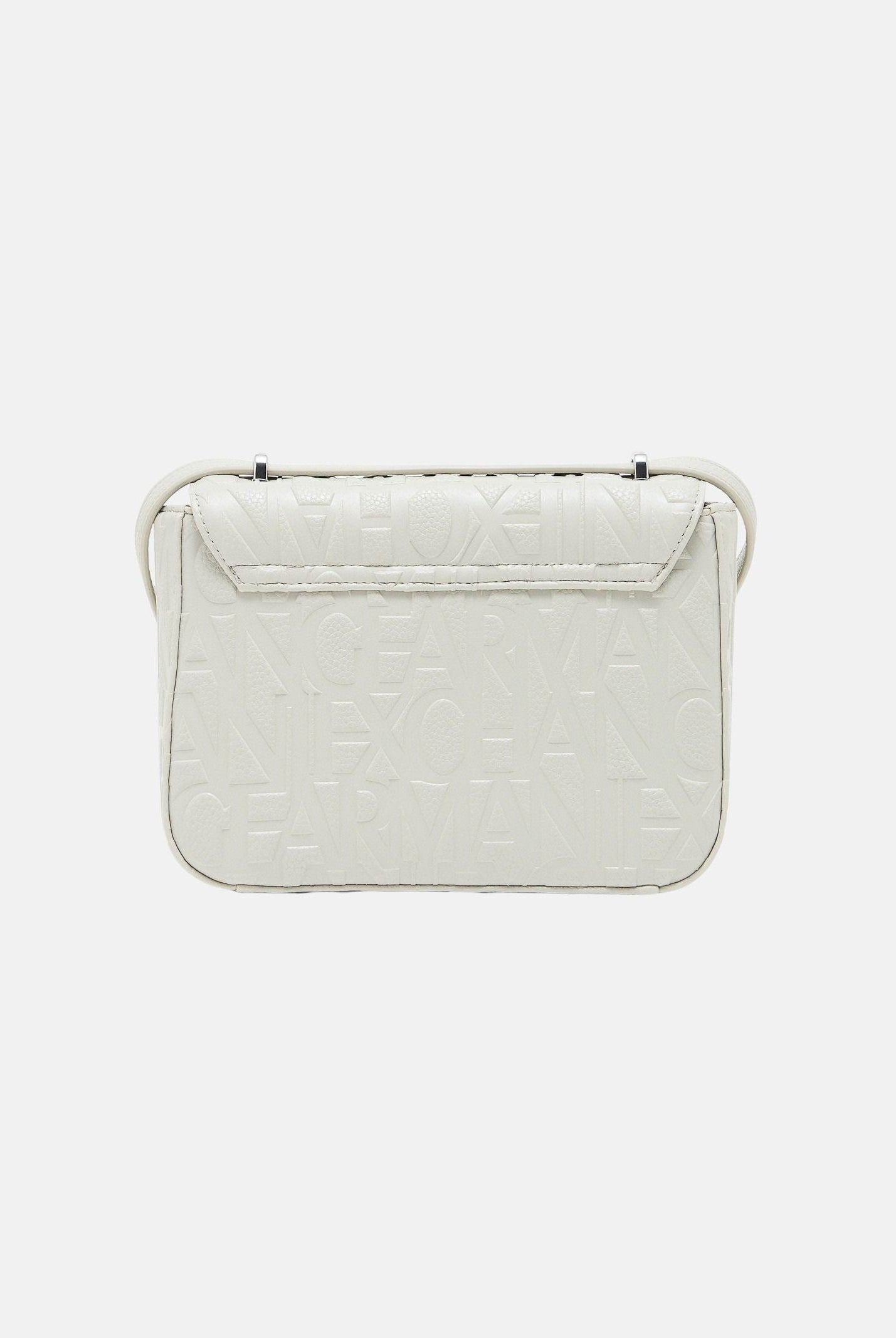 ARMANI EXCHANGE Borsa a tracolla bianca da donna con logo XW001577AF15774 U0011 ARMANI EXCHANGE