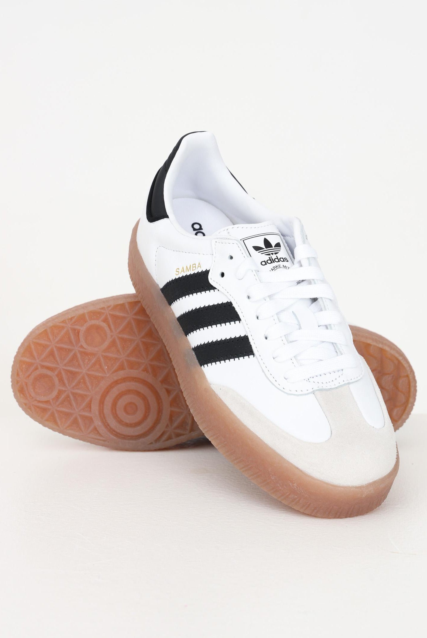ADIDAS ORIGINALS Sneakers Sambae bianche da donna JI1349 . ADIDAS ORIGINALS