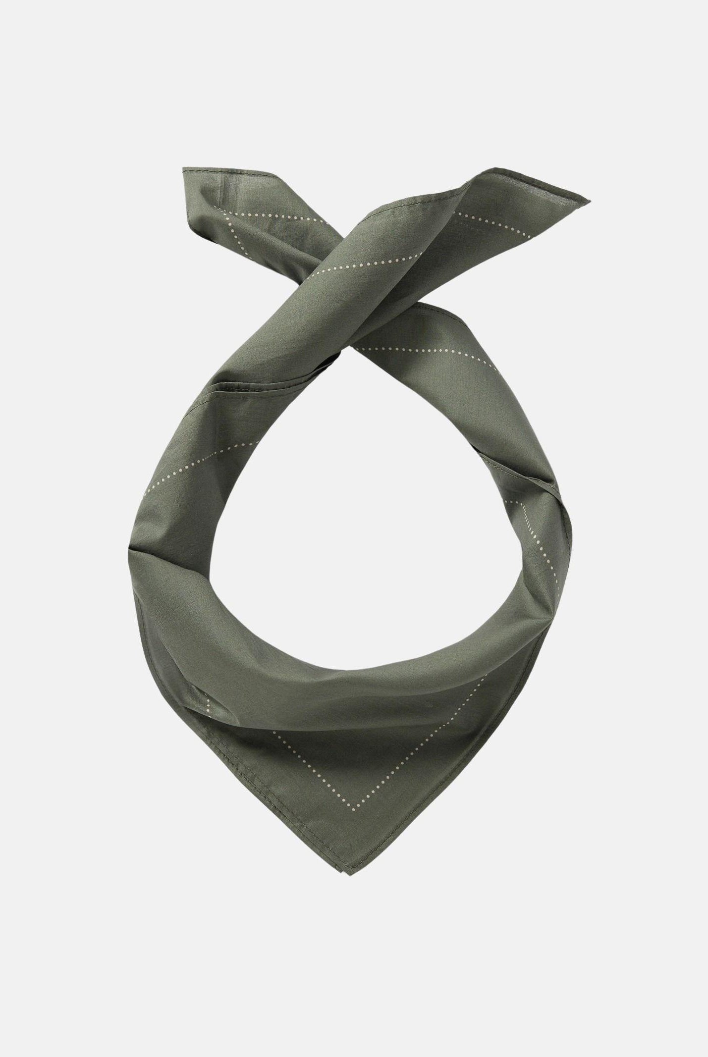 SELECTED HOMME Foulard verde militare da uomo 16098934 DELI SELECTED HOMME