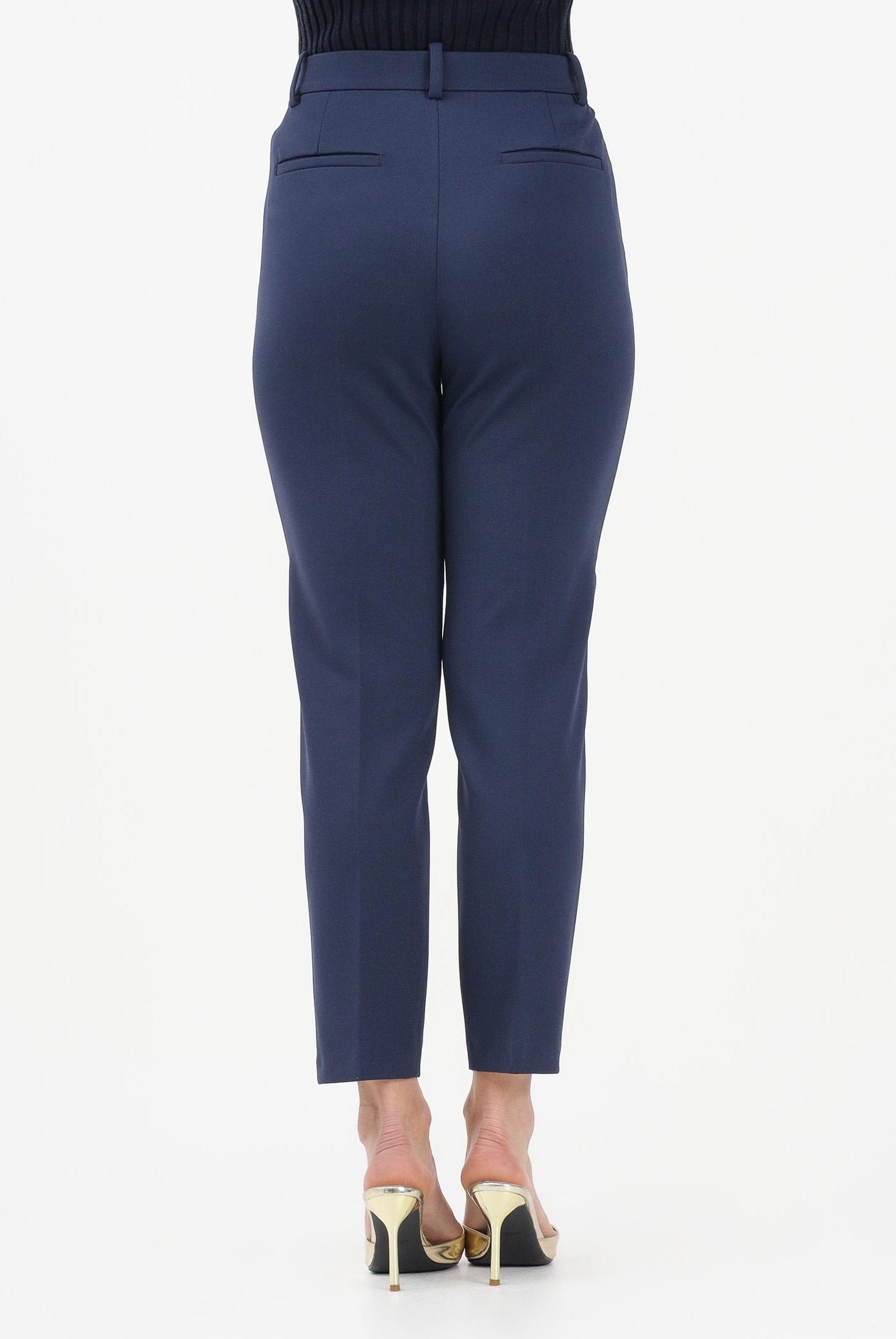 PINKO Pantalone elegante BELLO blu da donna 100155A36R G56 PINKO