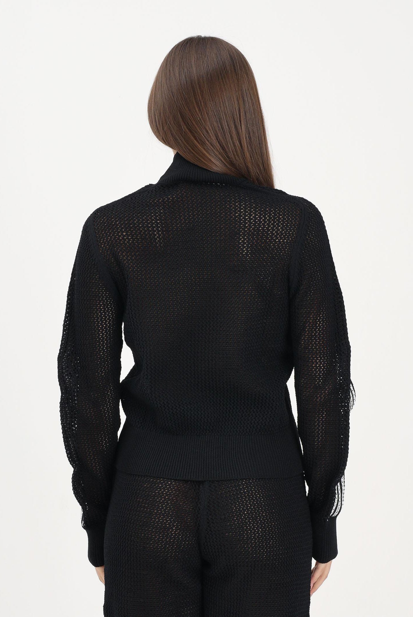 ADIDAS ORIGINALS Cardigan Firebird nero da donna KC6497 . ADIDAS ORIGINALS