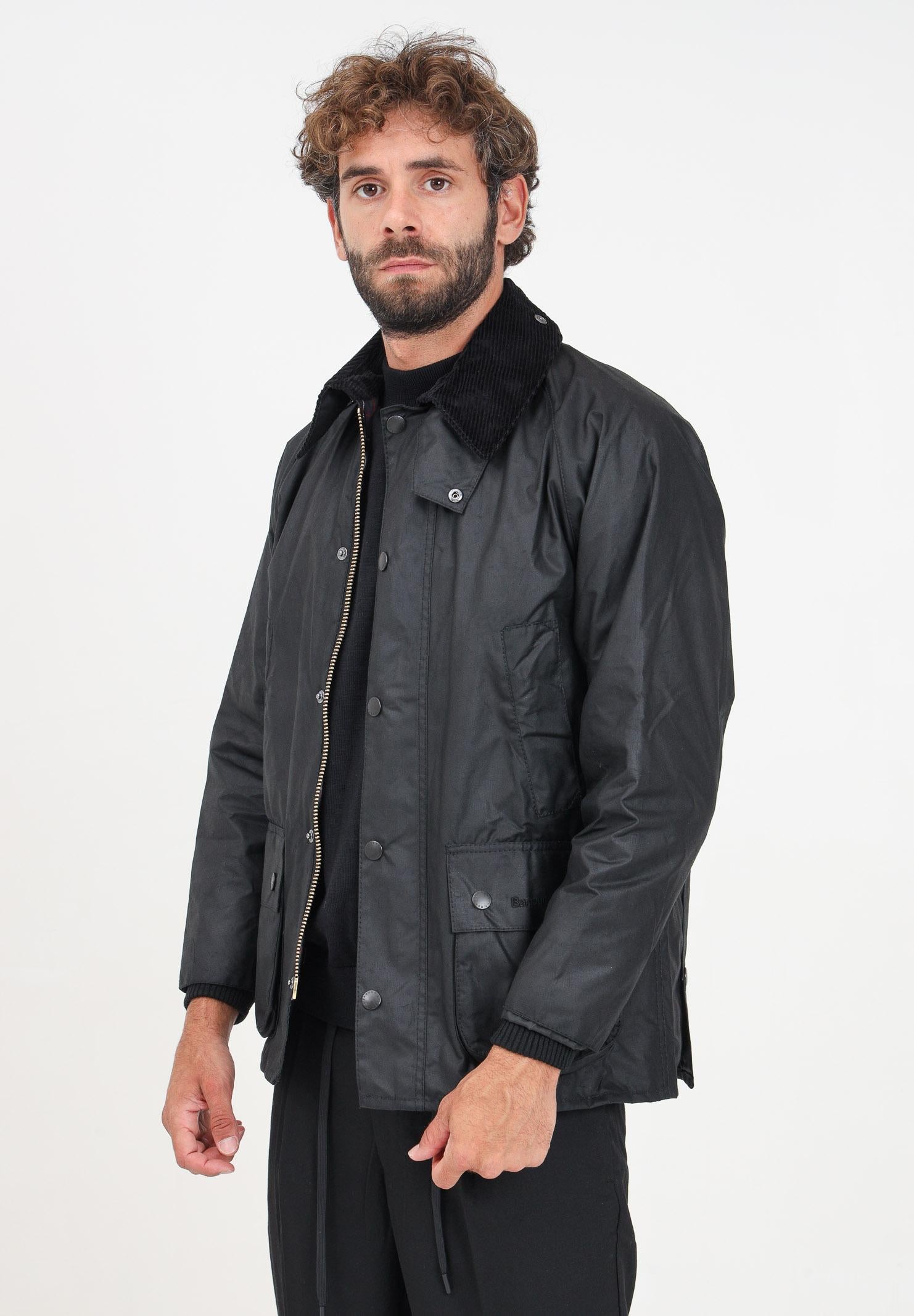 BARBOUR Giubbotto Bedale nero da uomo 242-MWX0018MWX BK91 BARBOUR