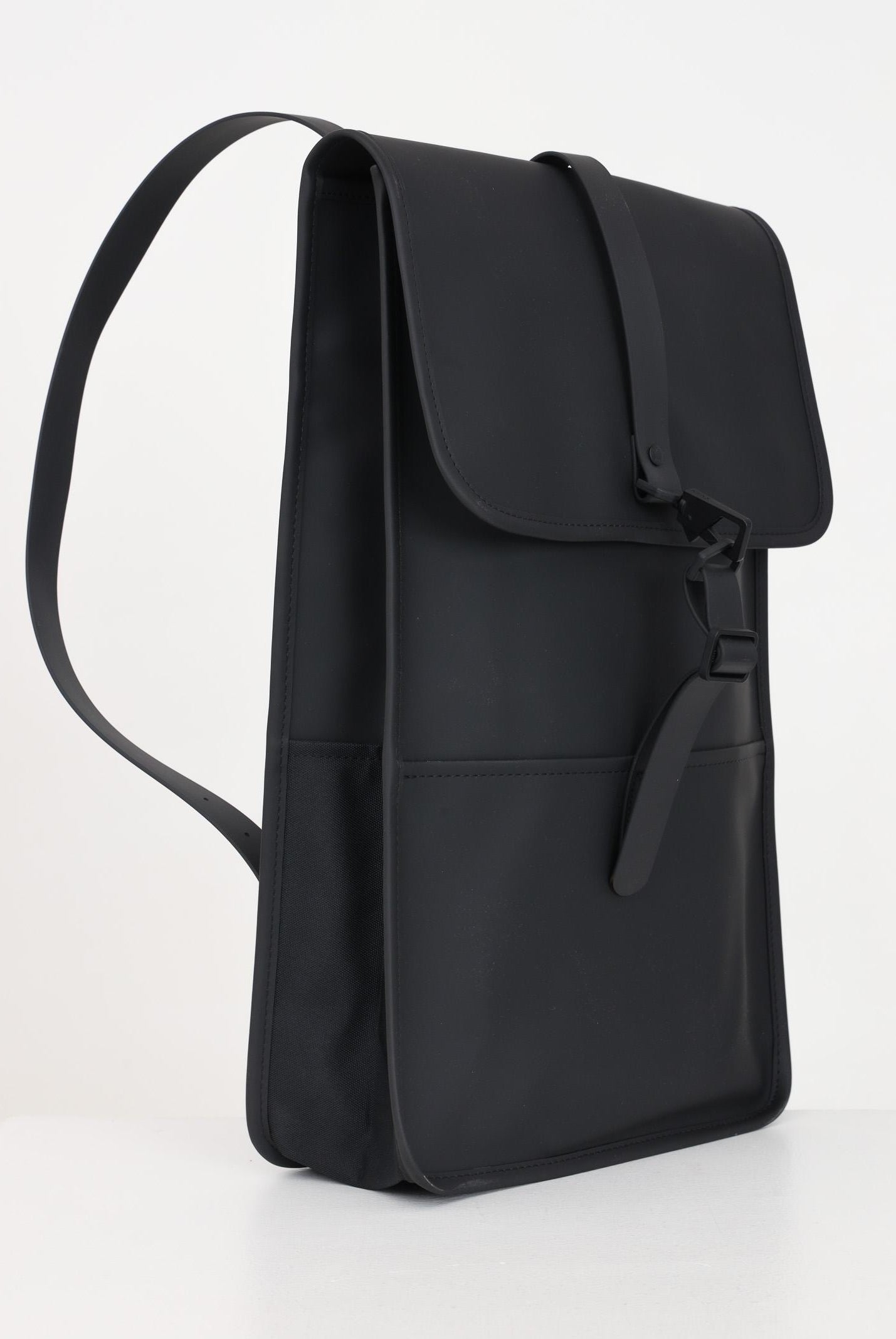 RAINS Zaino nero per uomo e donna RA13000 BLA RAINS