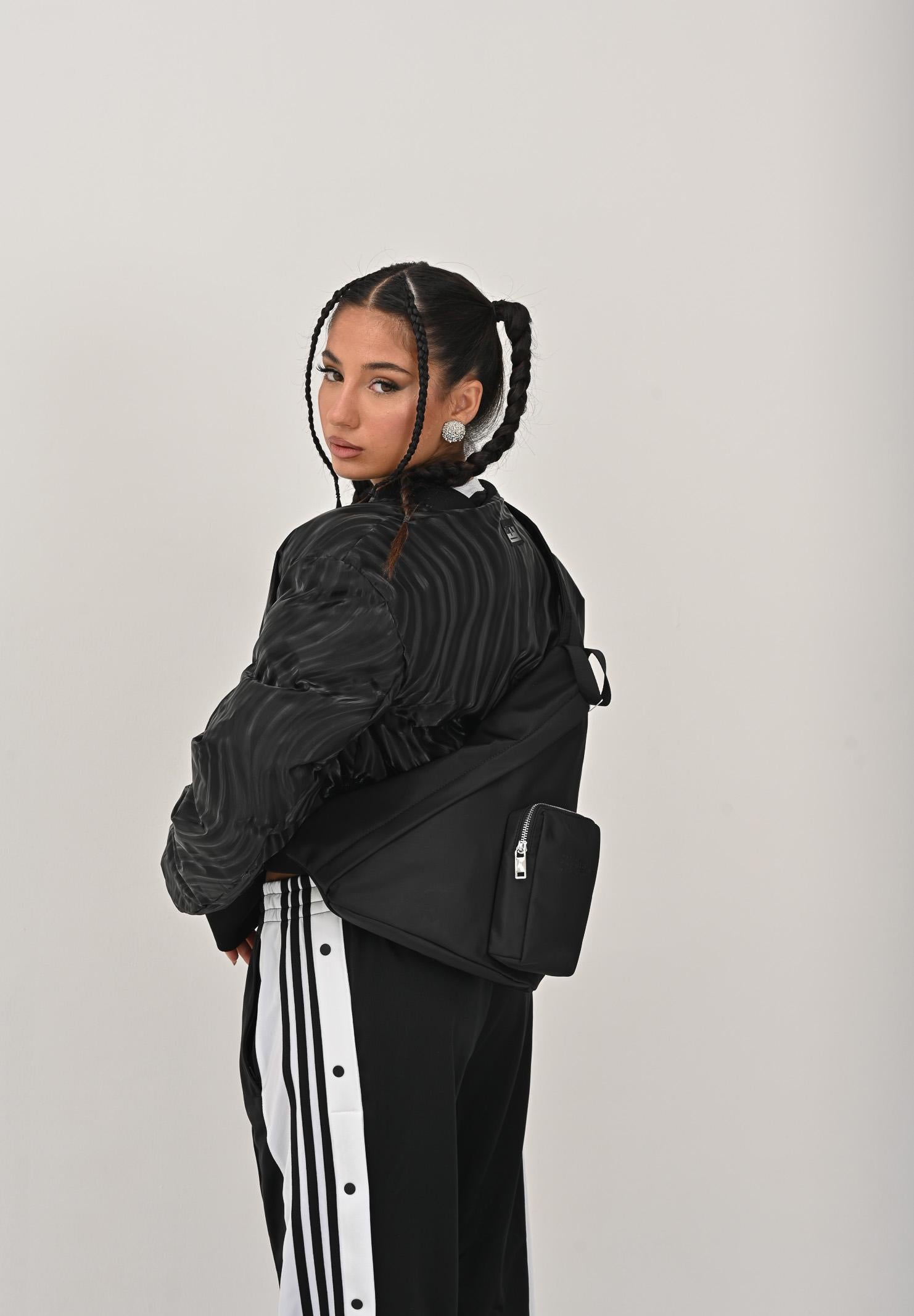 MAISON MARGIELA Borsa Japanese Sling Bag nera da donna M60820P6416 T8013 MAISON MARGIELA