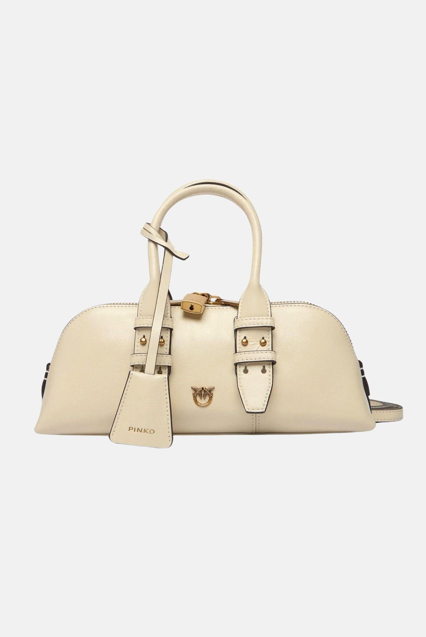 PINKO Borsa a spalla Escape Bag panna da donna 105334A0QO Z14Q PINKO