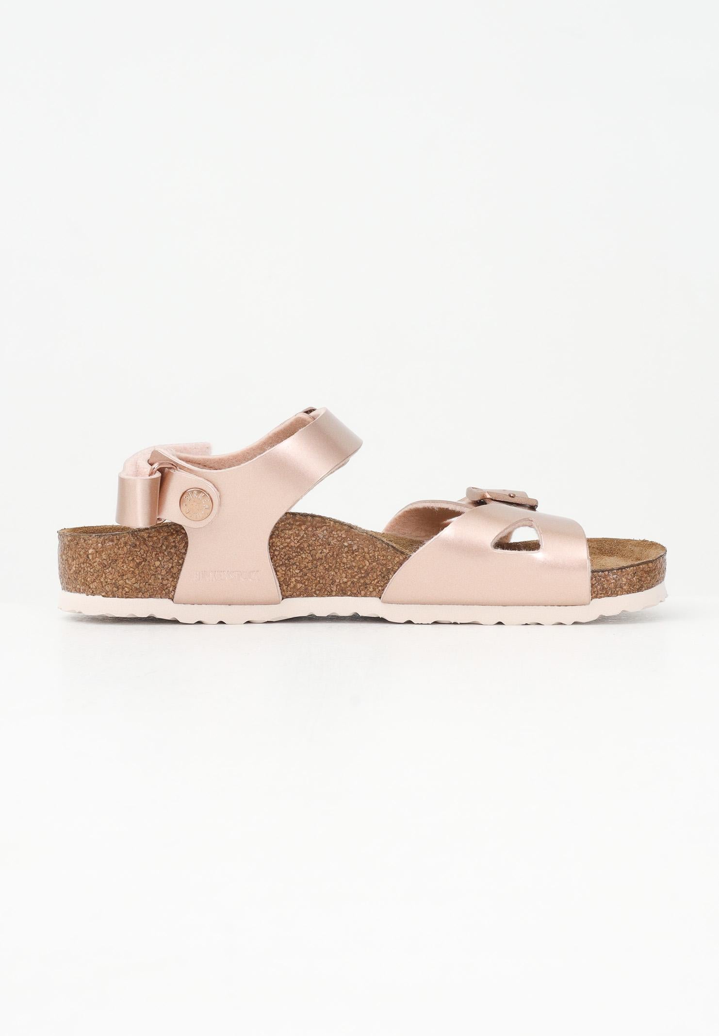 BIRKENSTOCK Sandali Rio AS rosa gold da bambina 1029535 . BIRKENSTOCK
