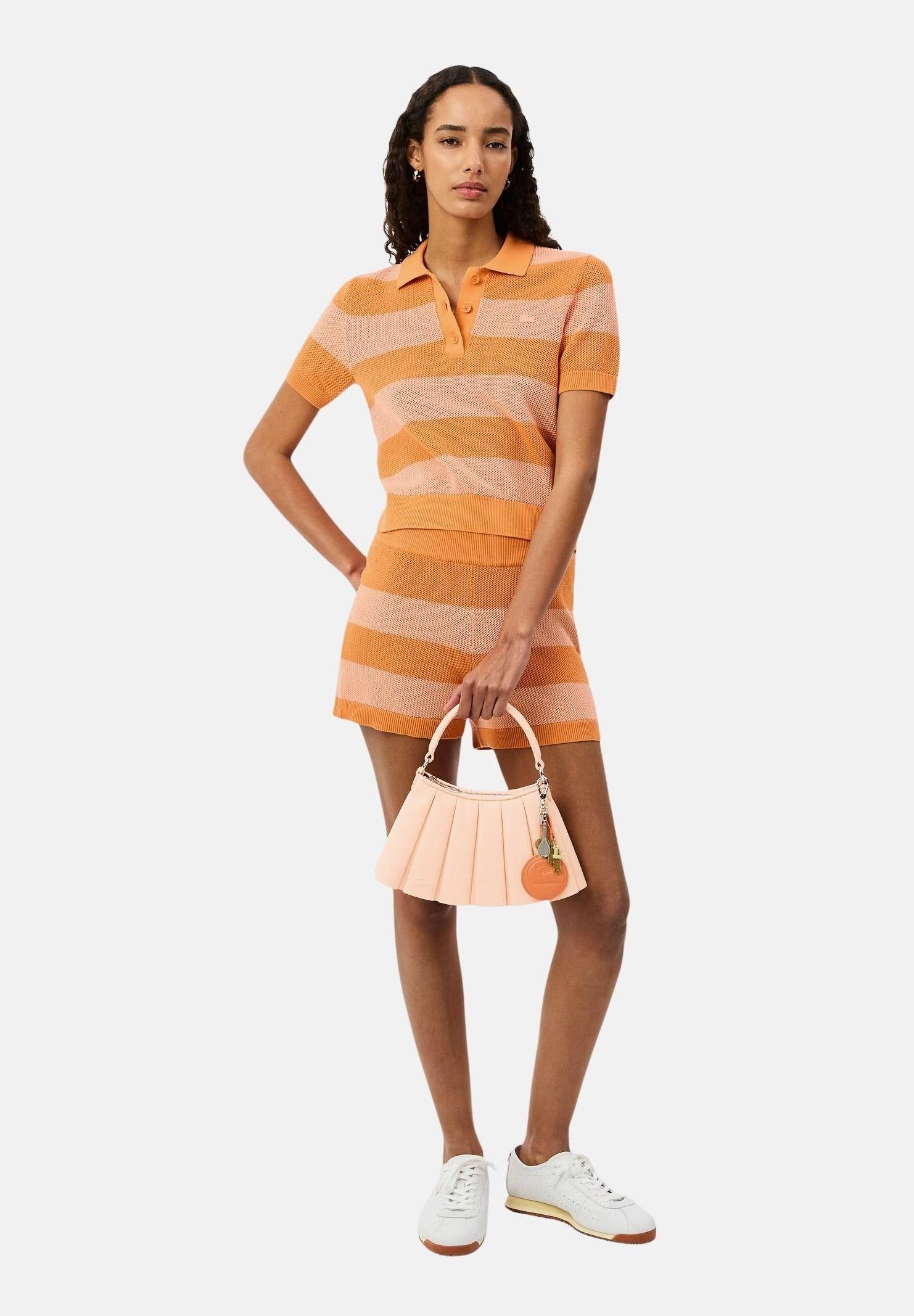 LACOSTE Borsa a mano Lenglen pesca da donna NU5011 T27 LACOSTE