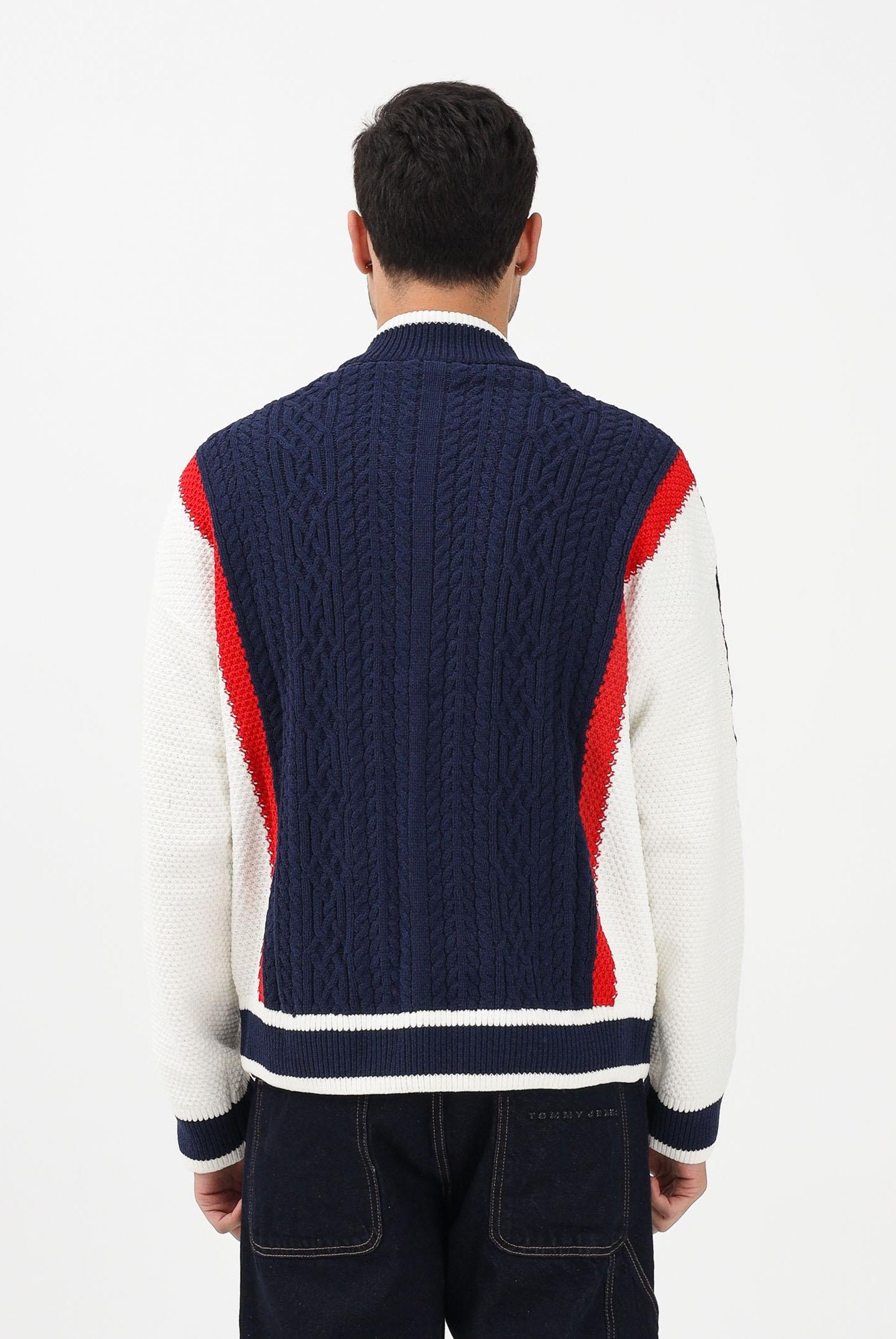 ADIDAS ORIGINALS Cardigan RETRO REMIX blu da uomo KS5438 . ADIDAS ORIGINALS