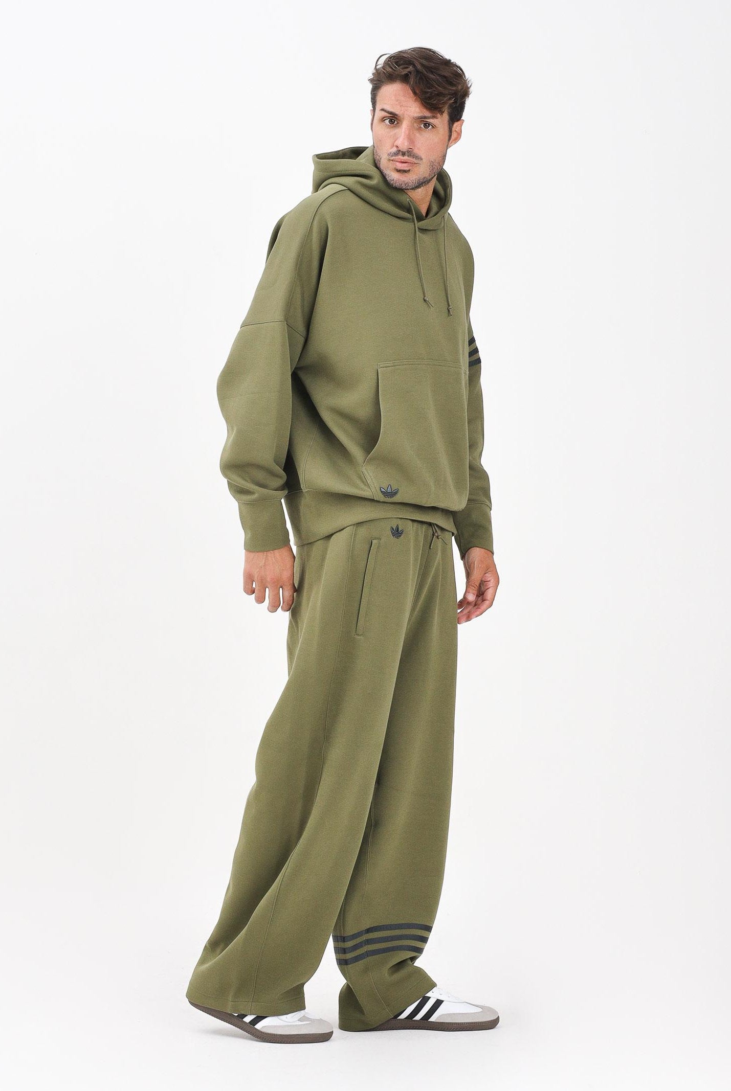 ADIDAS ORIGINALS Pantalone sportivo Neuclassics verde pisello da uomo JW5444 ADIDAS ORIGINALS