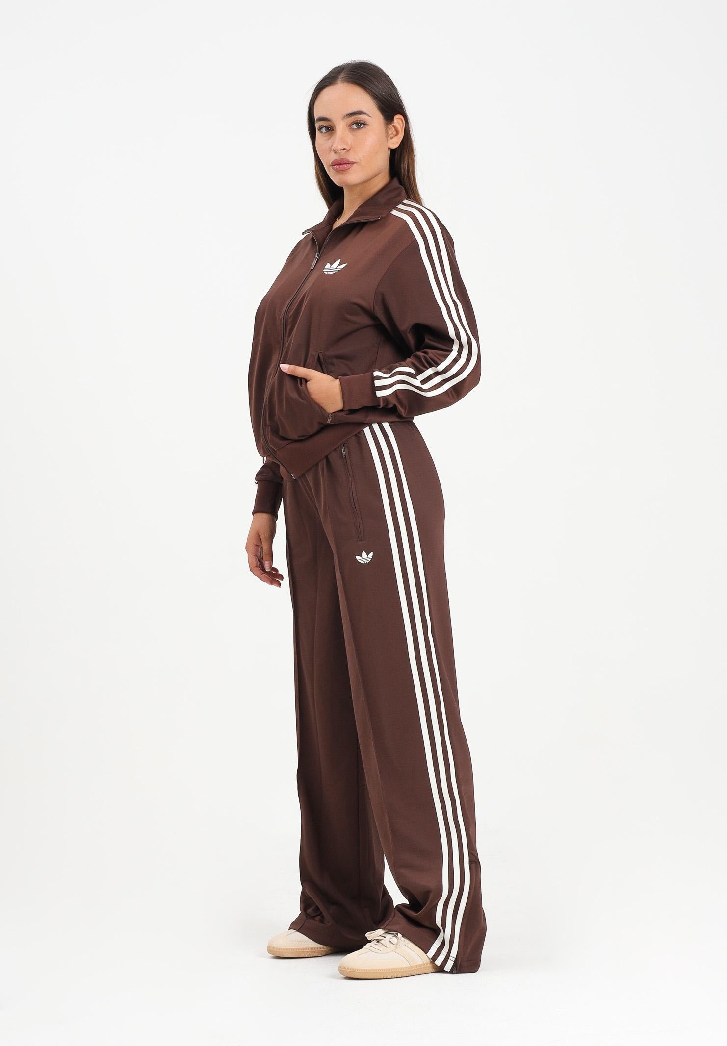 ADIDAS ORIGINALS Pantalone sportivo adicolor Classic Firebird Loose marrone da donna KD2526 ADIDAS ORIGINALS