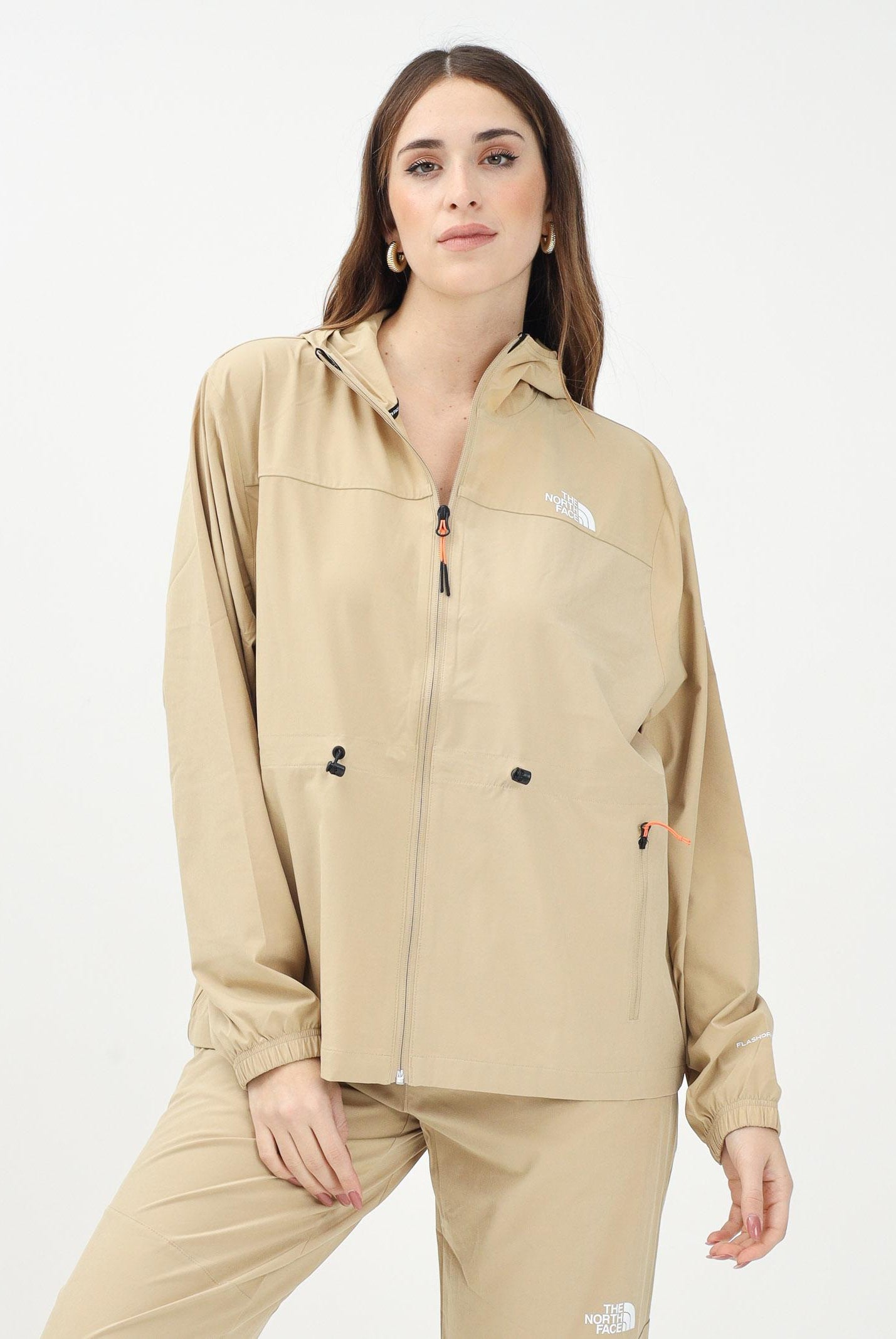 THE NORTH FACE Giacca a vento Wind khaki da donna NF0A8BFQLK51  THE NORTH FACE