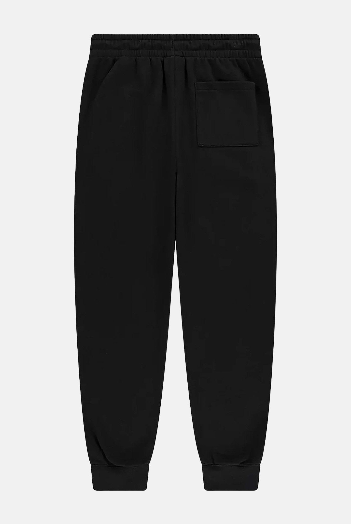 JORDAN Pantalone sportivo nero per bambino e bambina con ricamo Jumpman 95F119 023 JORDAN