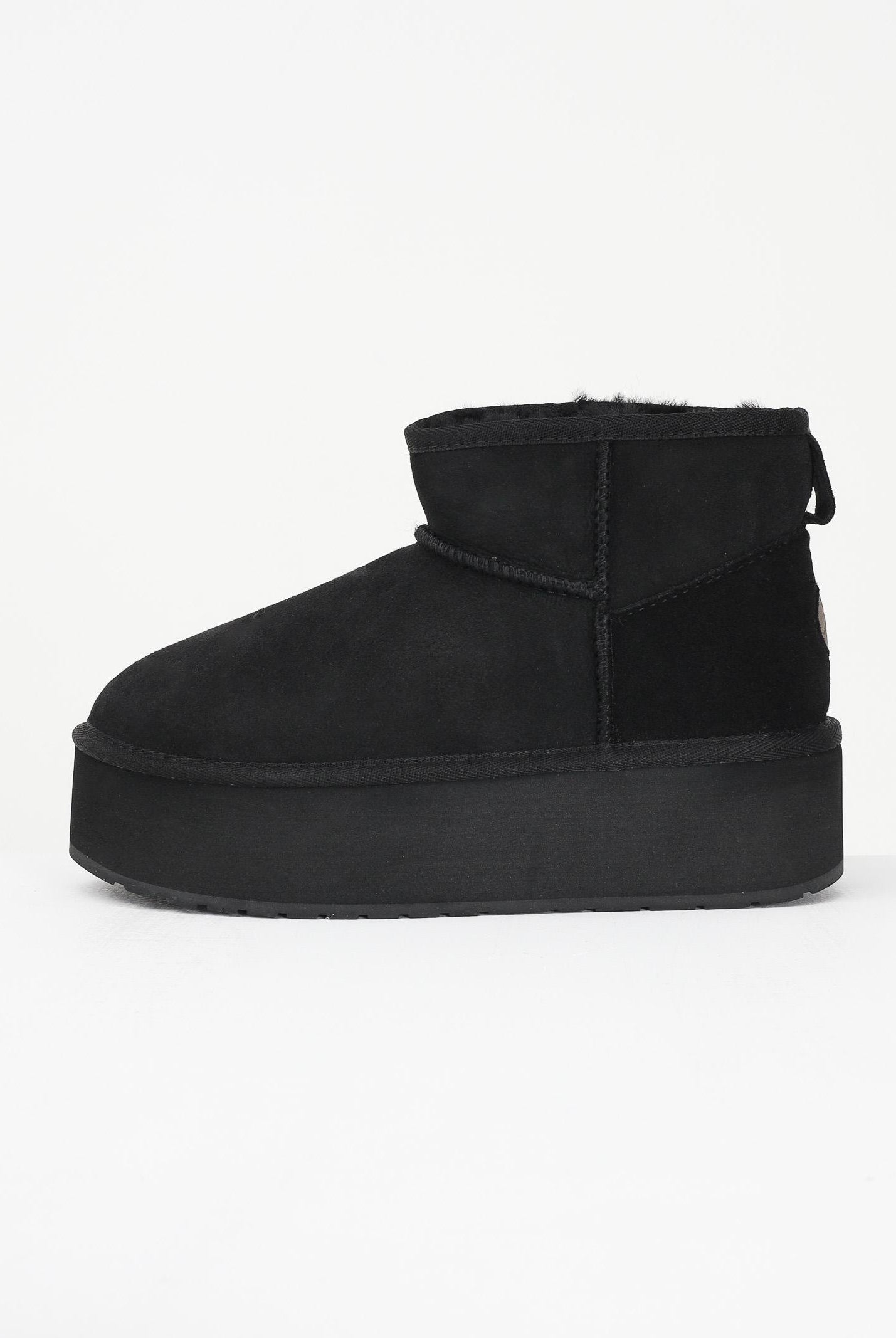 EMU Stivali bassi Stinger Micro Flatform neri da donna W13082 BLAK EMU