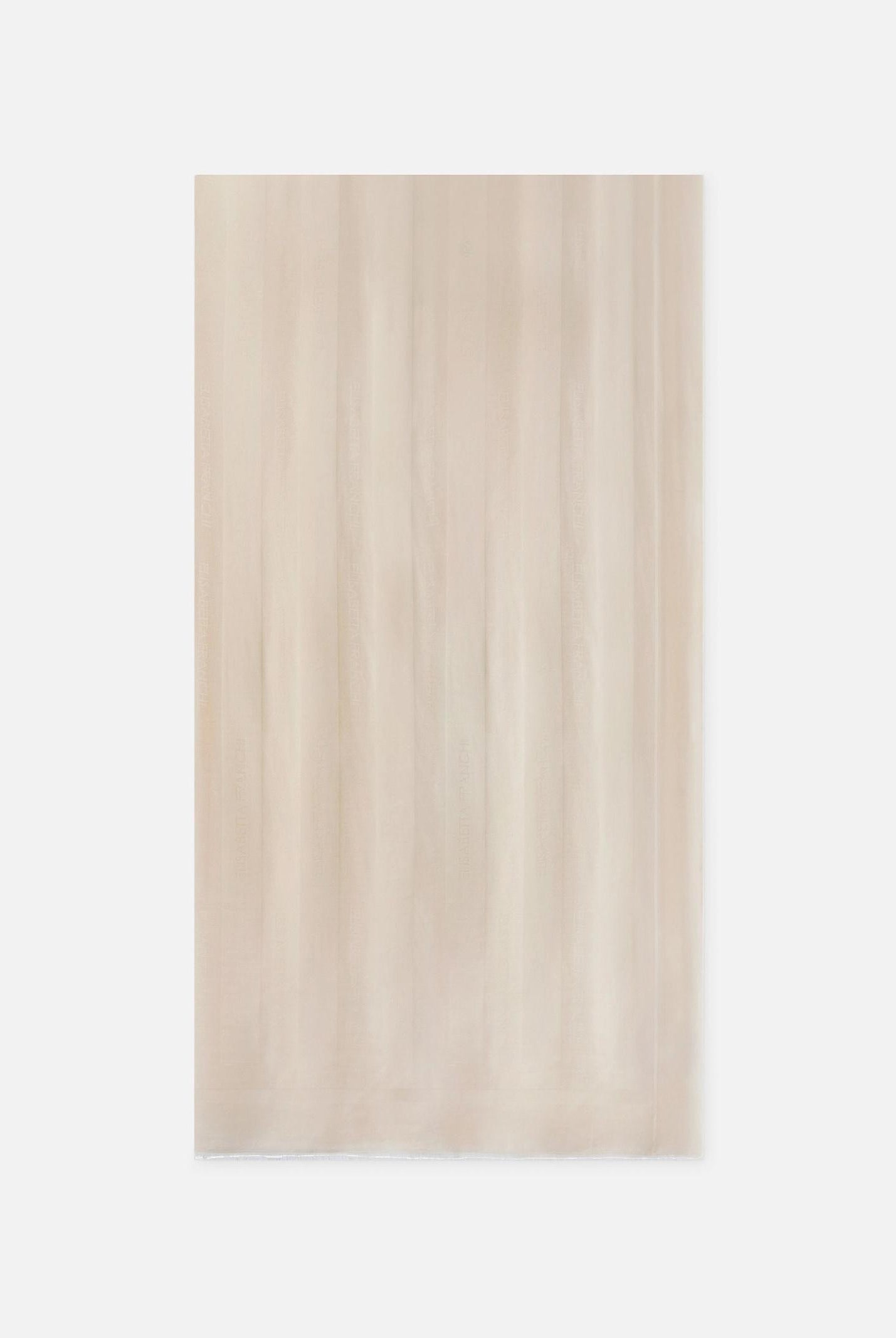 ELISABETTA FRANCHI Pashmina burro da donna con logo SC14F61E2 193 ELISABETTA FRANCHI