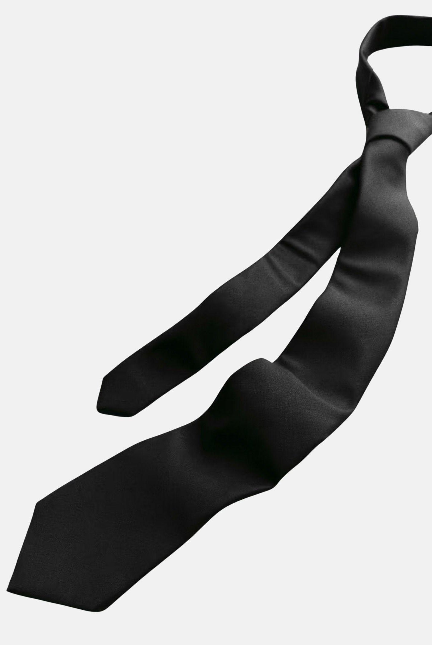PATRIZIA PEPE Cravatta nera da uomo 5F0008A1WK K102 PATRIZIA PEPE