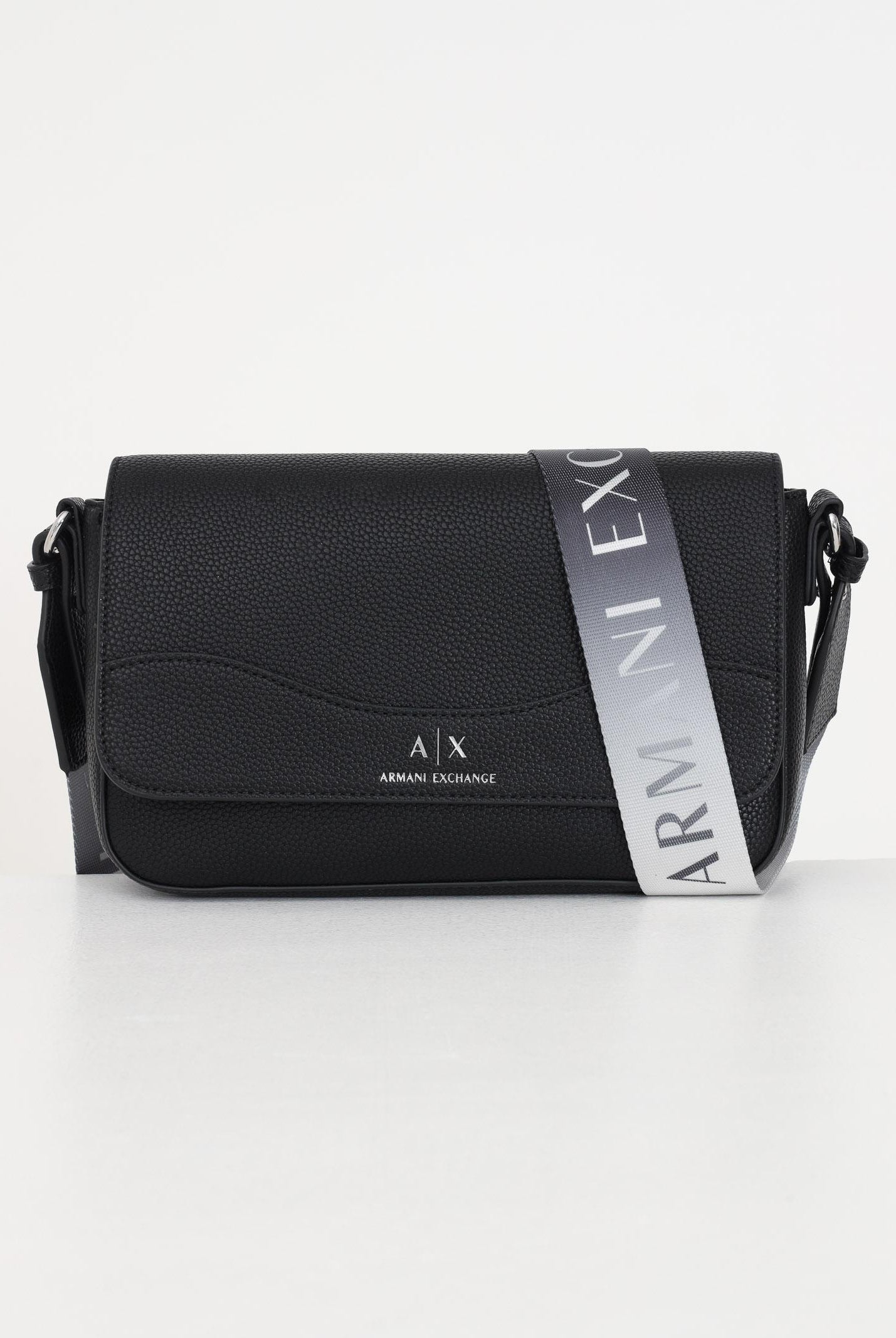 ARMANI EXCHANGE Borsa a tracolla nera da donna con logo 942912CC783 00020 ARMANI EXCHANGE