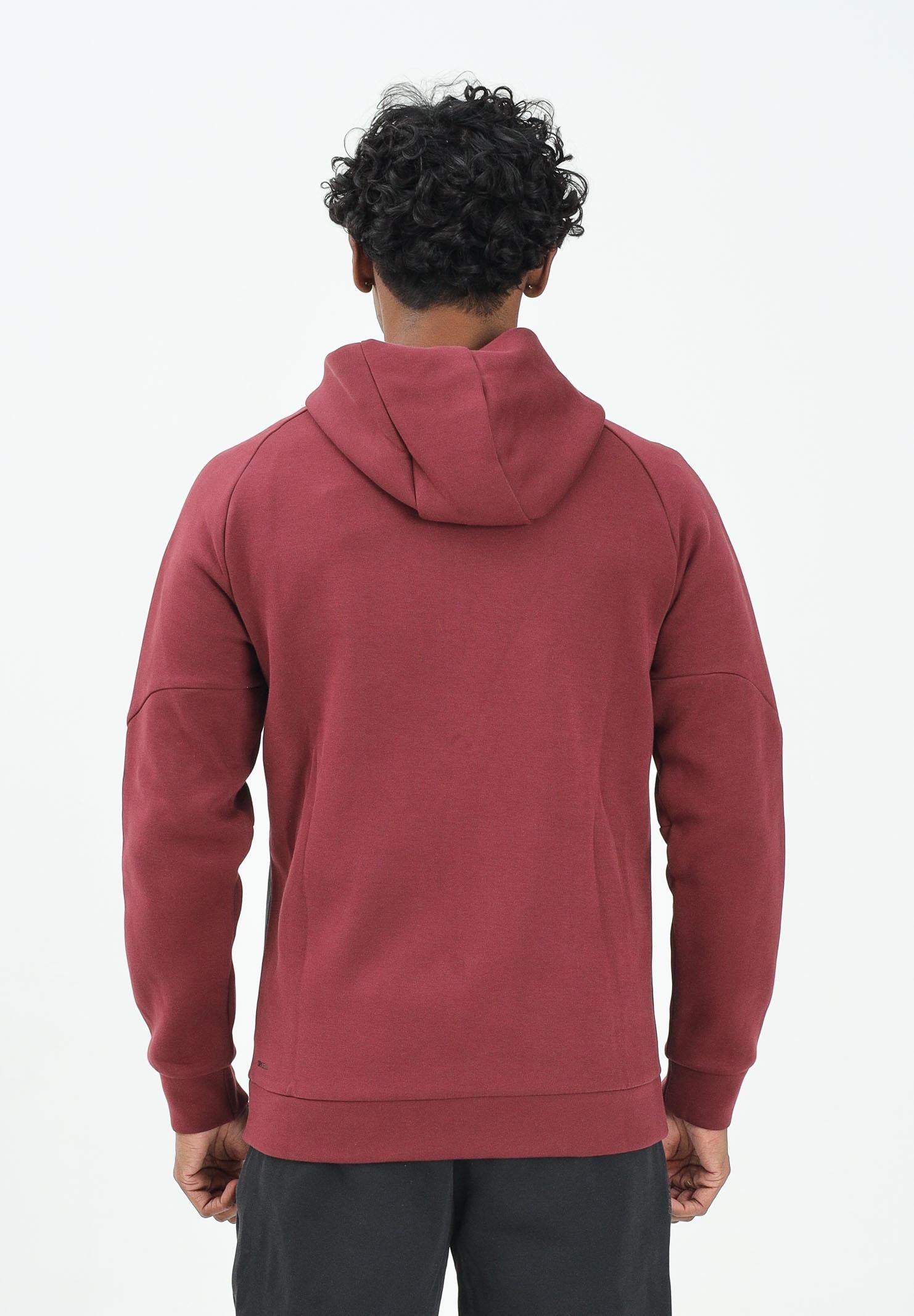 PUMA Felpa con zip PUMATECH bordeaux da uomo 629674 96 PUMA