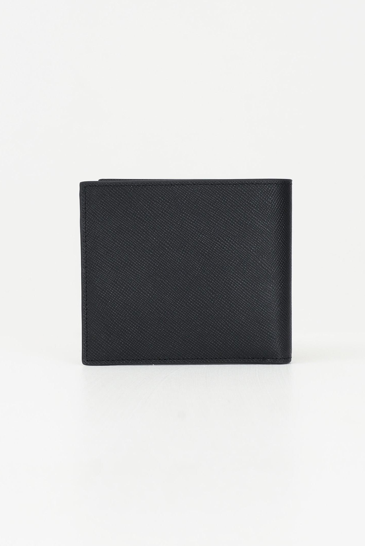 Portafogli nero da uomo con logo XM000167AF12702 UC001 ARMANI EXCHANGE