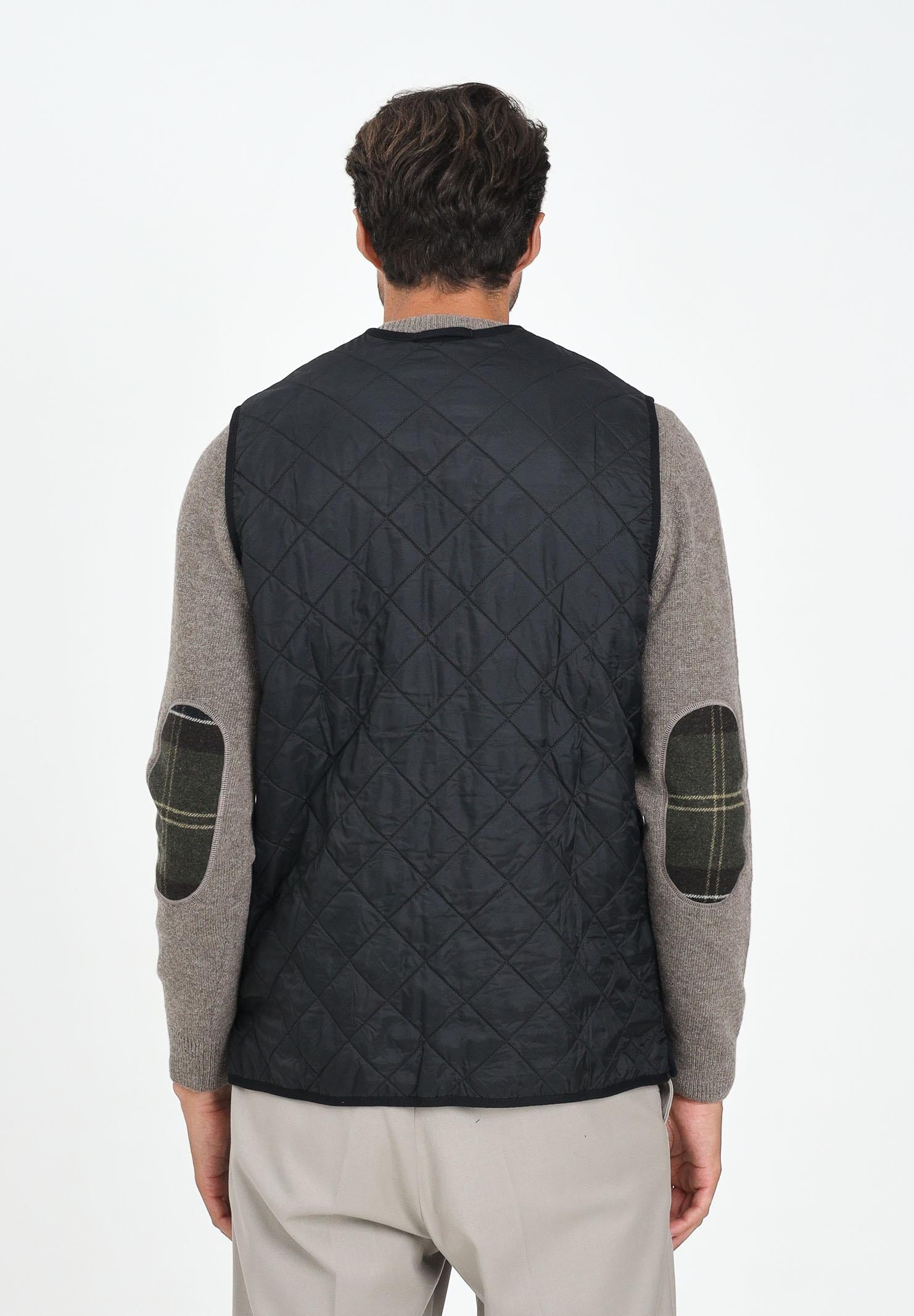 BARBOUR Smanicato Polarquilt nero da uomo da abbinare alla giacca Ashby 252MMLI0002 BK91 BARBOUR