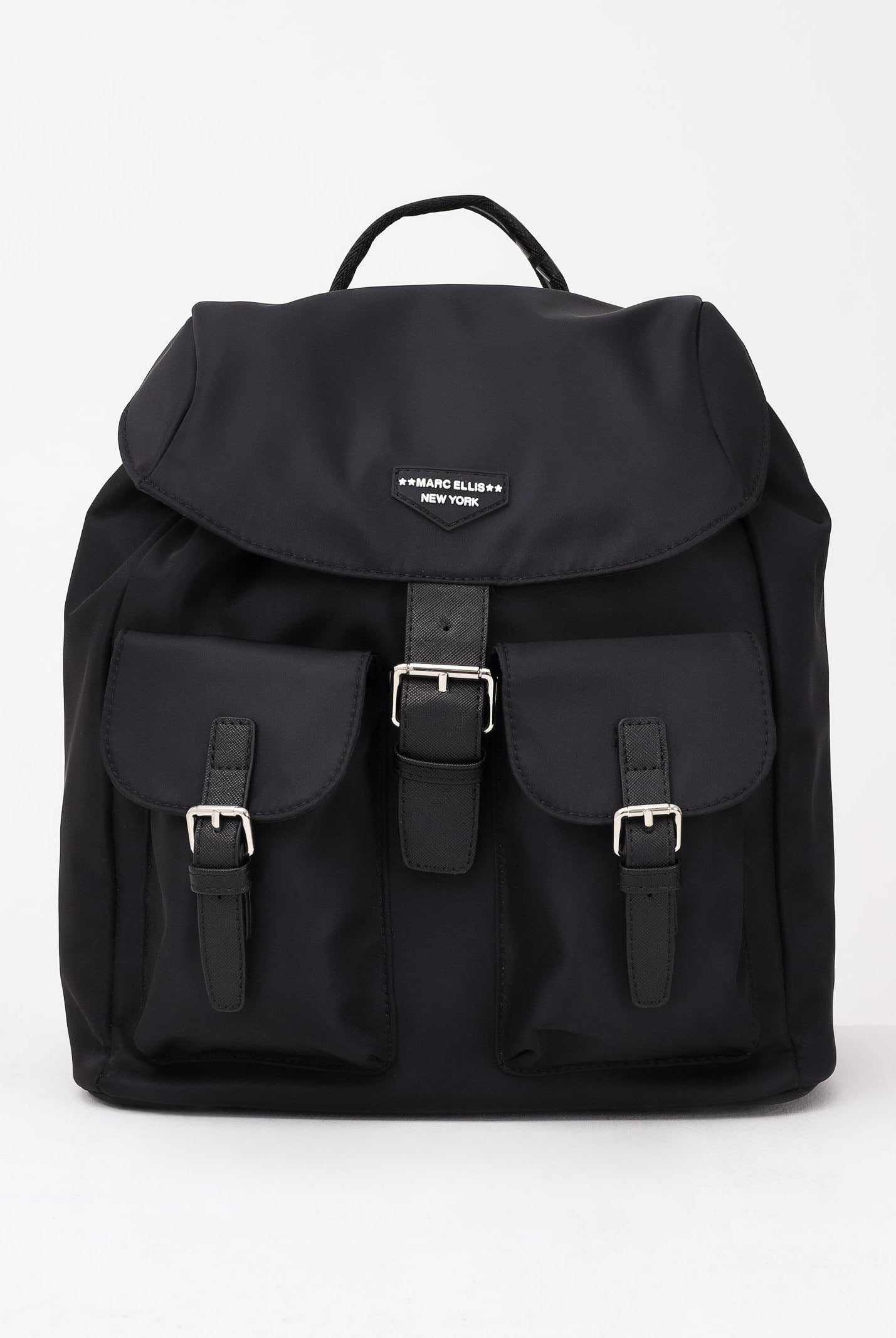 MARC ELLIS Zaino NEW YORK nero da donna NEW-YORK-NY BL MARC ELLIS