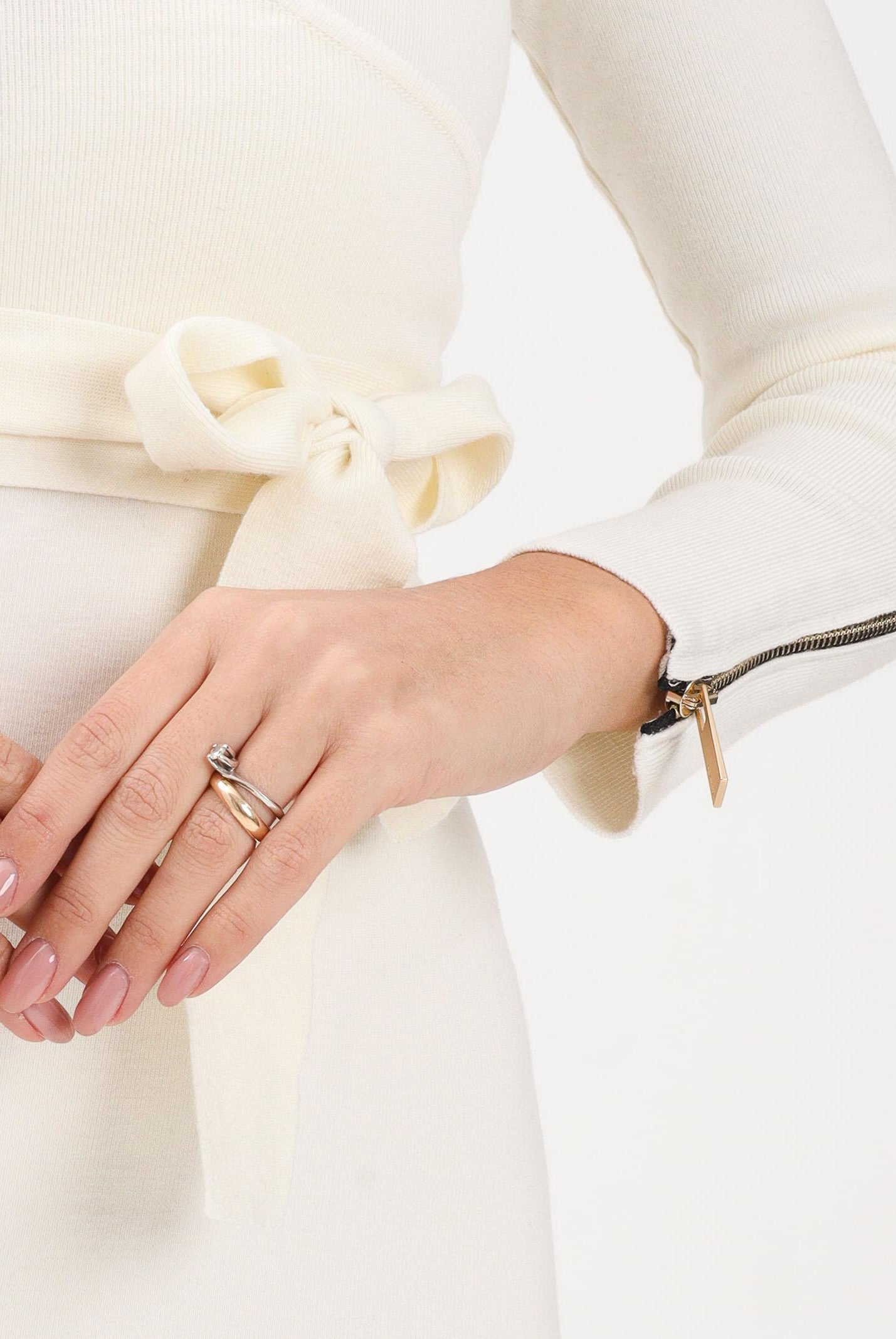 AKEP Abito midi panna da donna VSKD11033 V3 AKEP