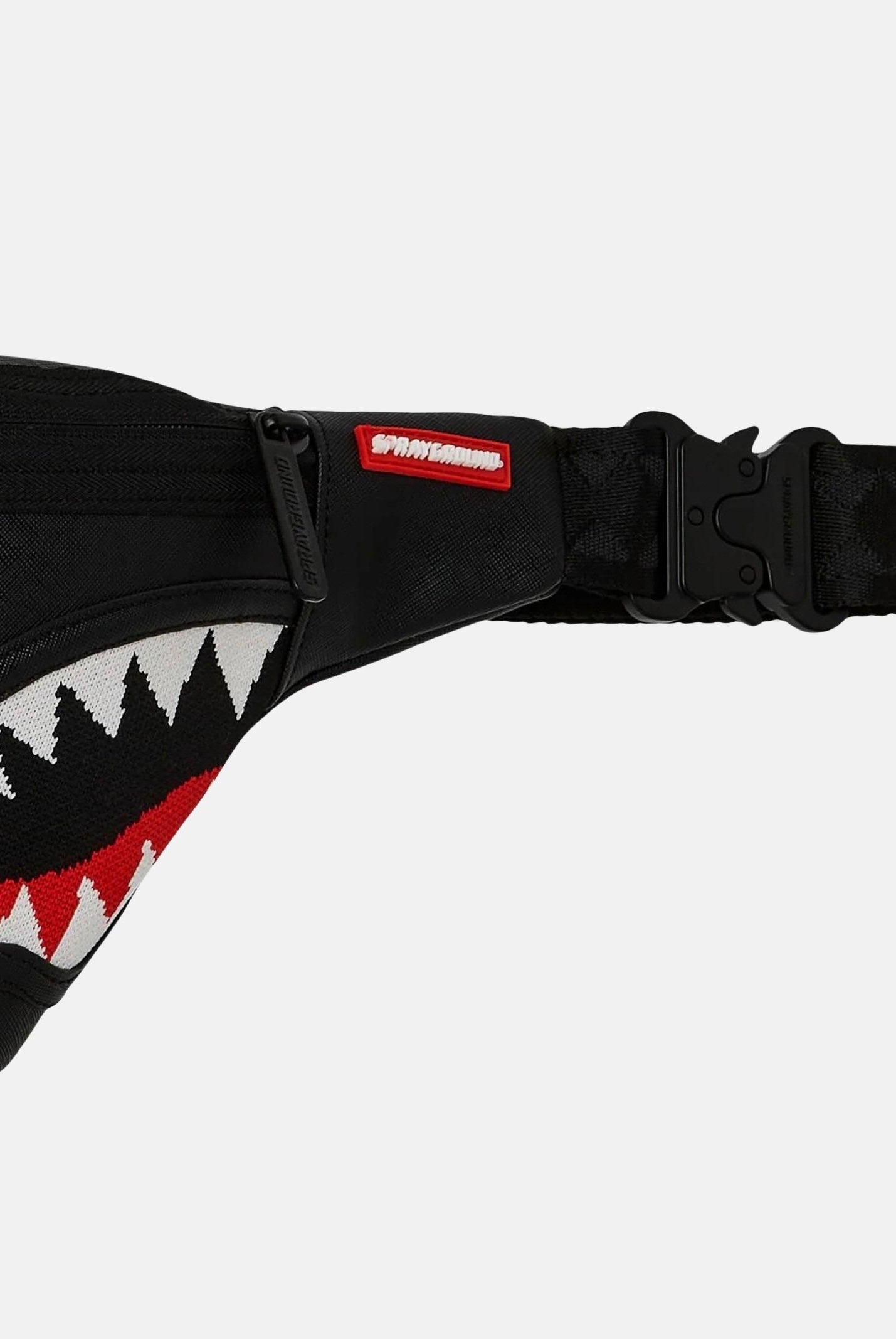 SPRAYGROUND Marsupio Fly Knit Mouth nero per uomo e donna 910B8030NSZ  SPRAYGROUND