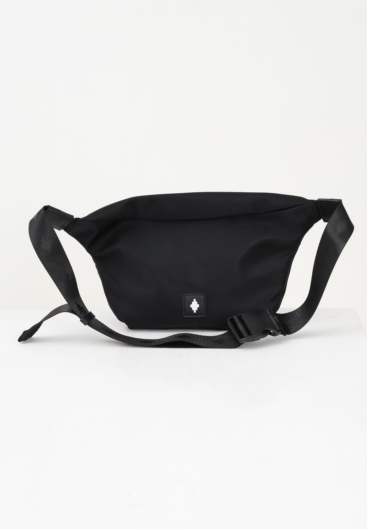 MARCELO BURLON COUNTY OF MILAN Marsupio nero da uomo con stampa COMAF250154 . MARCELO BURLON COUNTY OF MILAN