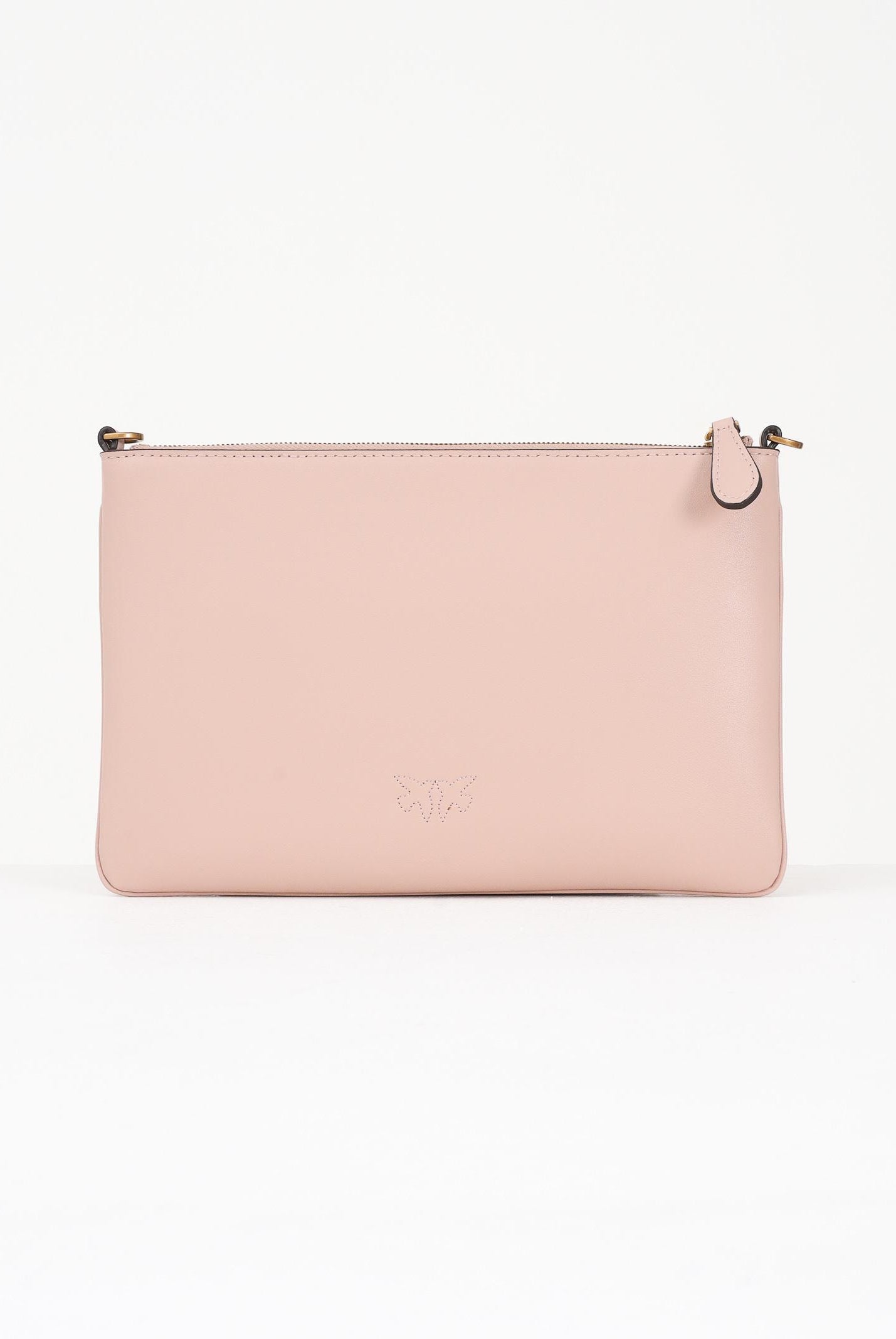 PINKO Pochette Classic Flat Love Bag Simply rosa da donna 100455A0F1 O81Q PINKO