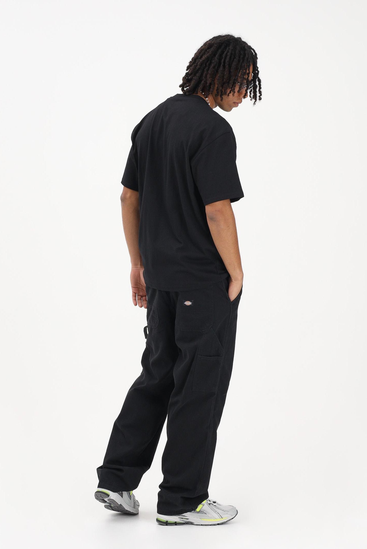 DICKIES Jeans cargo Carpenter nero da uomo DK0A4ZABBLK1 . DIckies