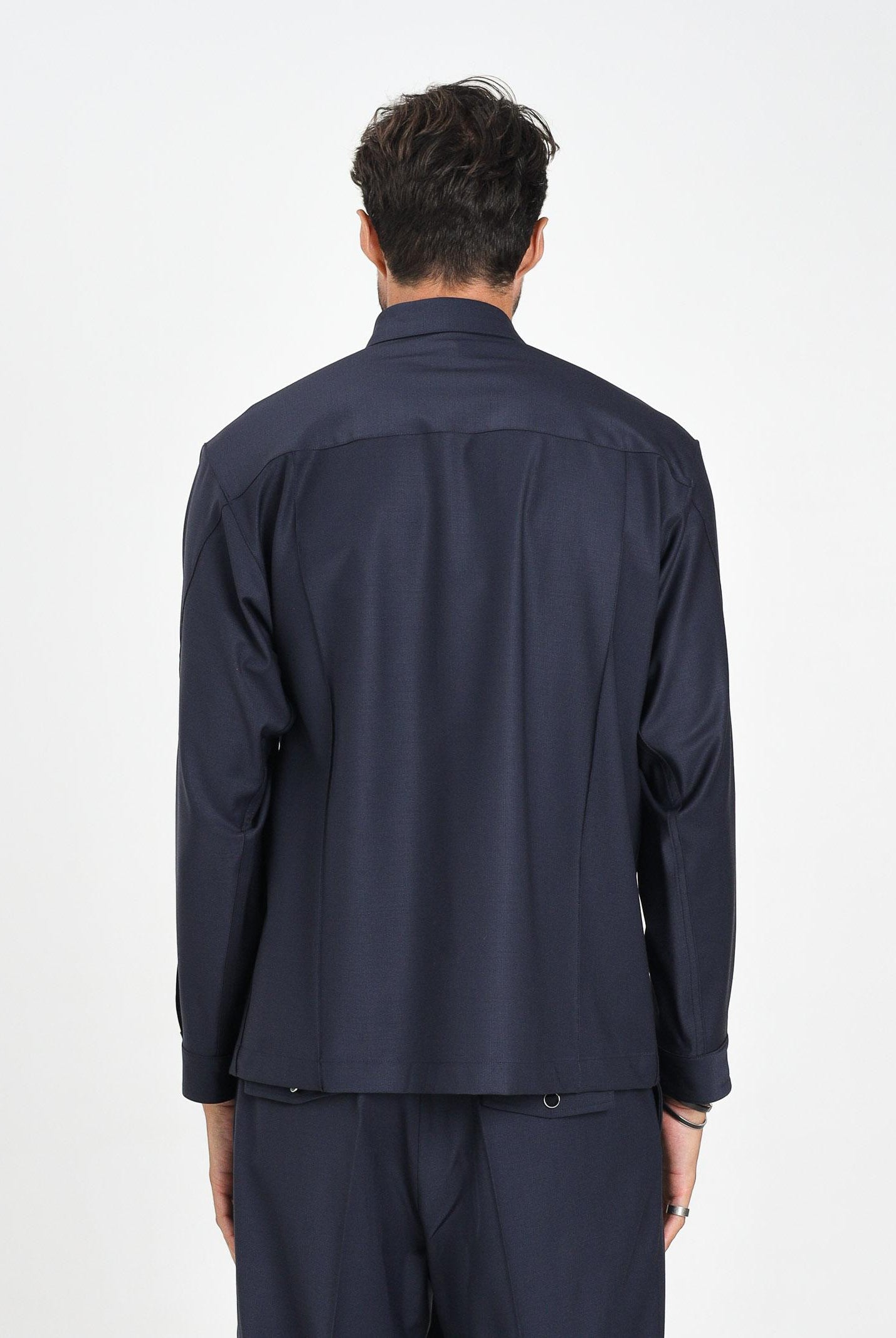 I'M BRIAN Camicia a manica lunga blu da uomo CA3450 005 I'M BRIAN