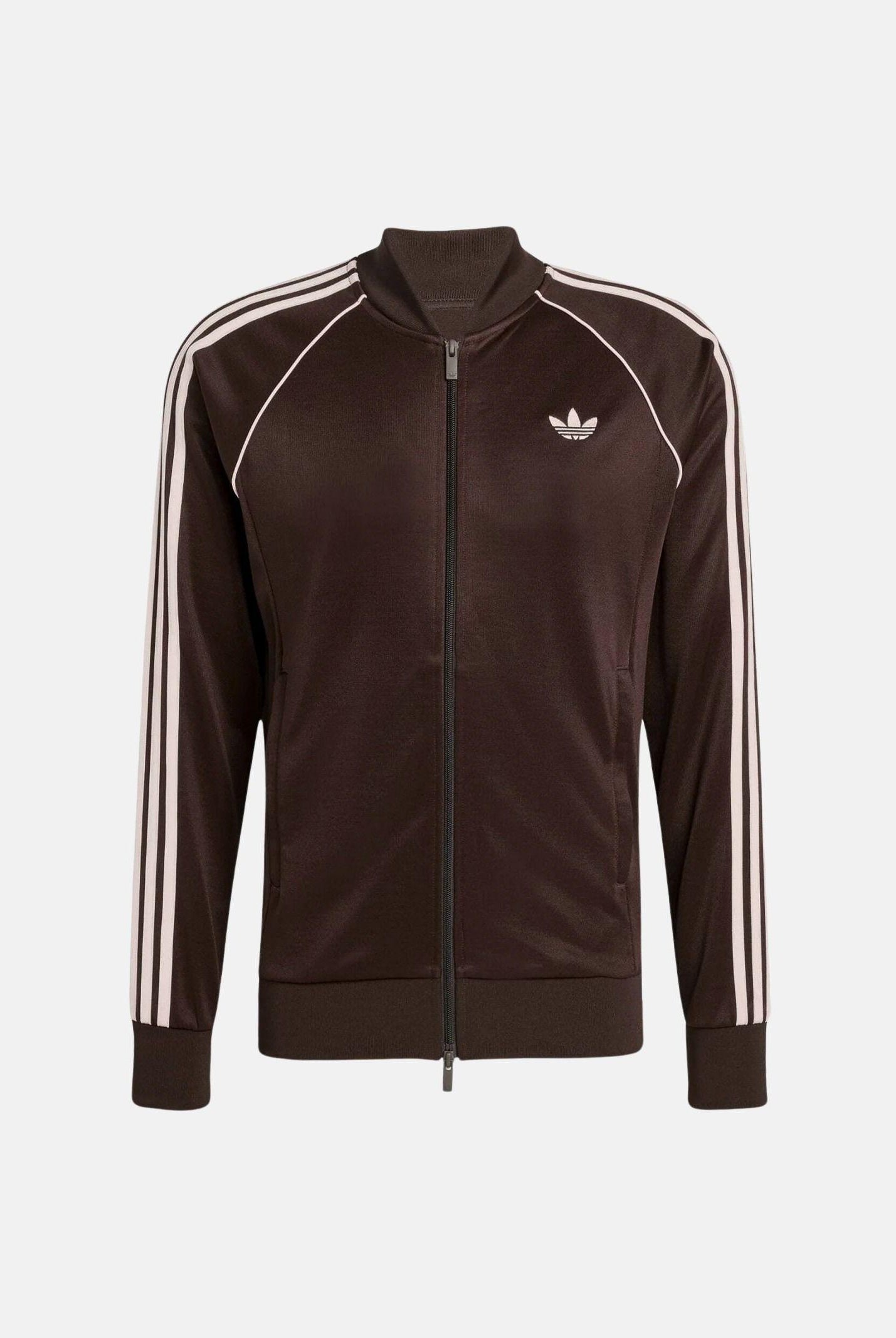 ADIDAS ORIGINALS Felpa con zip SST marrone e rosa per uomo e donna KE3508 . ADIDAS ORIGINALS