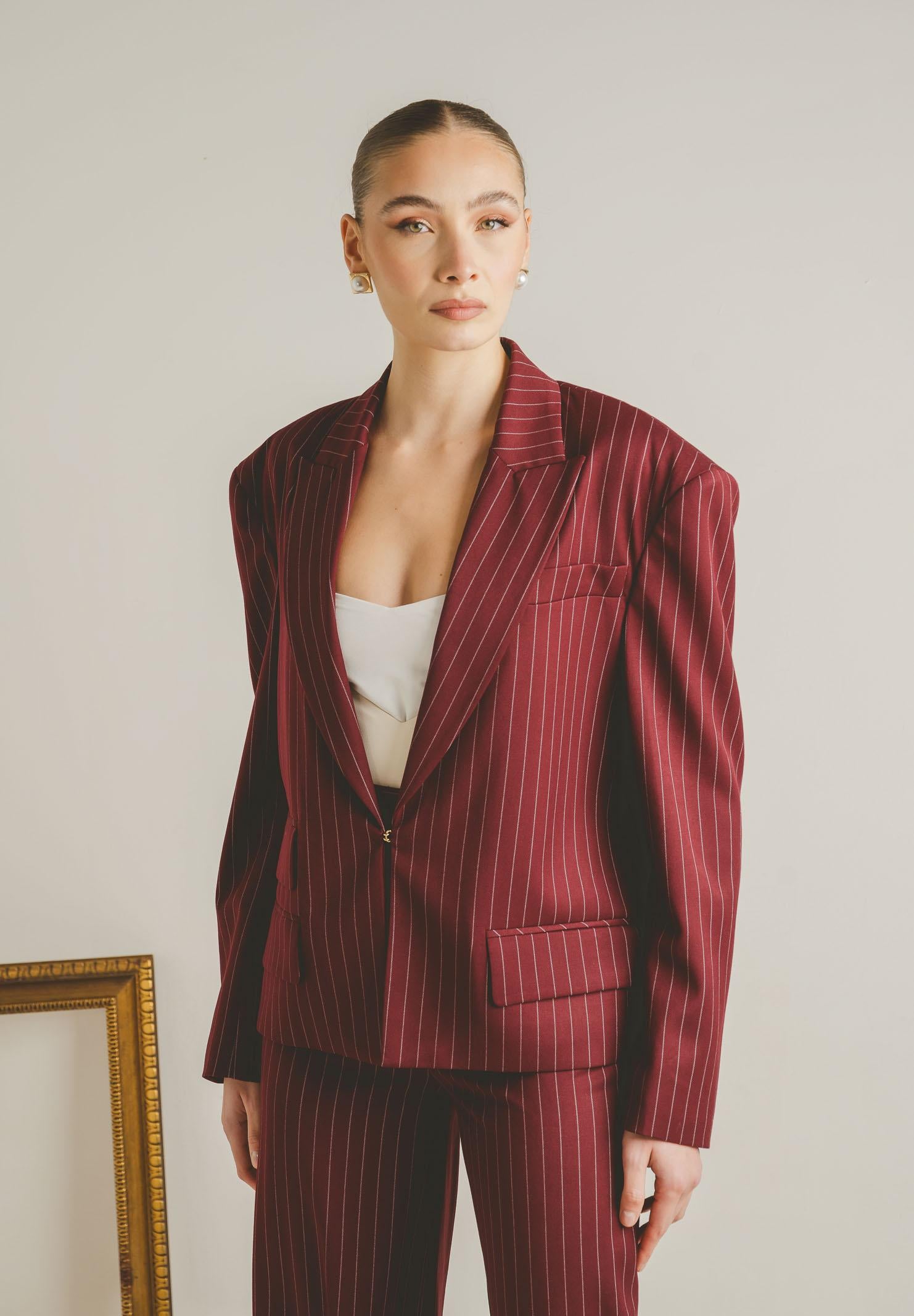 SANTAS Giacca OMBRE bordeaux da donna PV2619 BO SANTAS