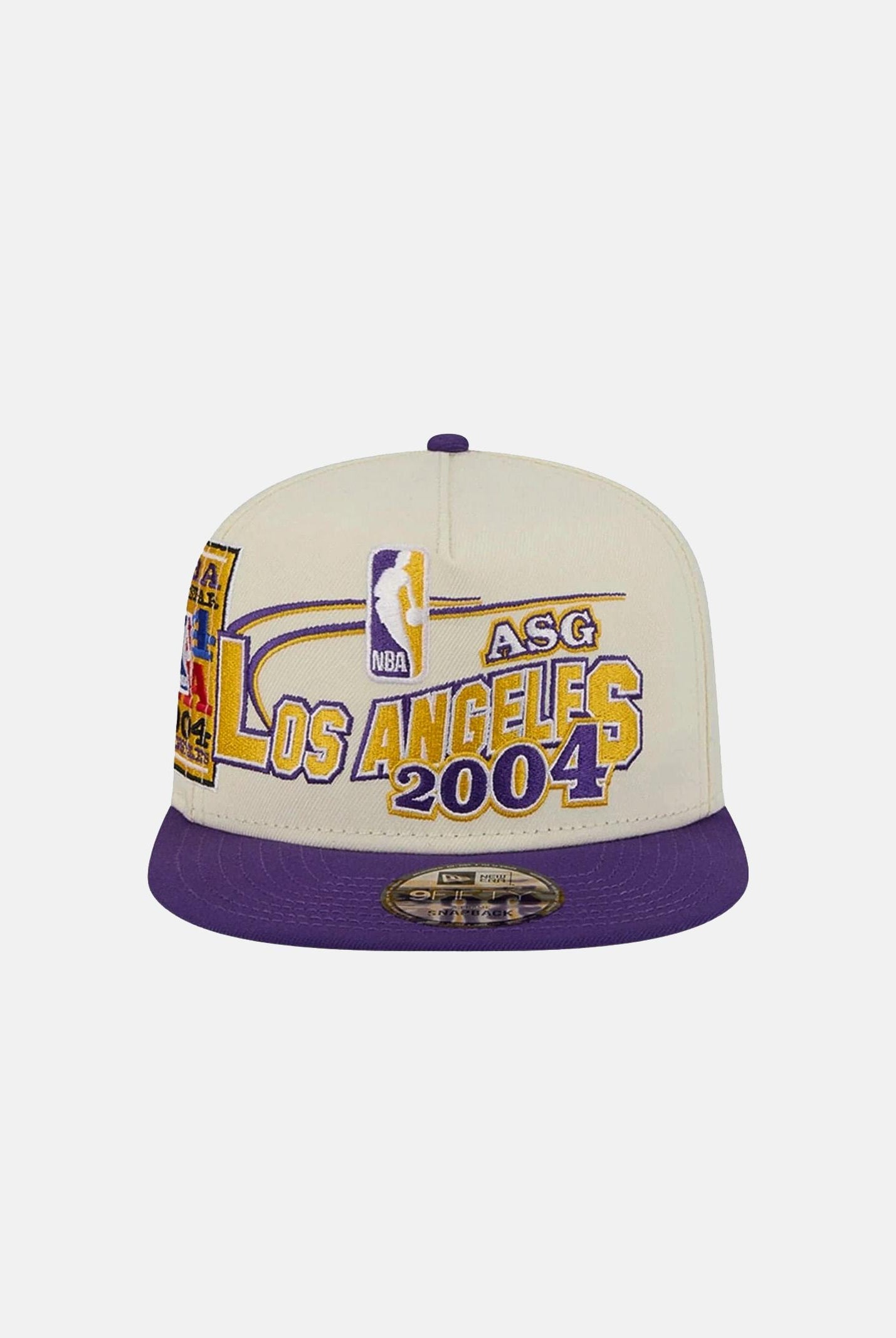 NEW ERA Cappello con visiera 9FIFTY A-Frame LA Lakers NBA Hardwood Classic All Star Game panna per uomo e donna 60856467 . NEW ERA