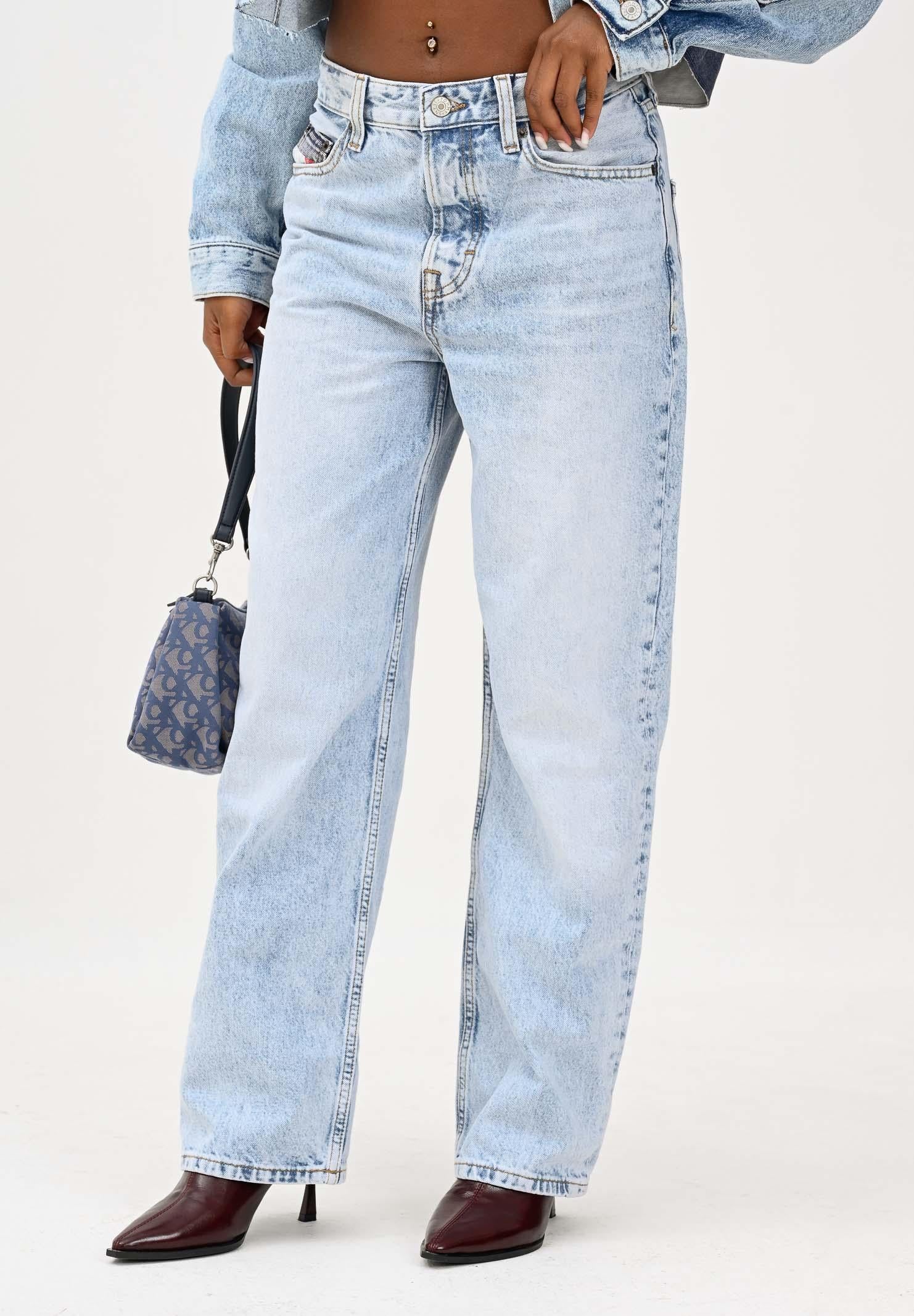 TOMMY JEANS Jeans Layla in denim chiaro da donna DW0DW204981A5 . TOMMY JEANS