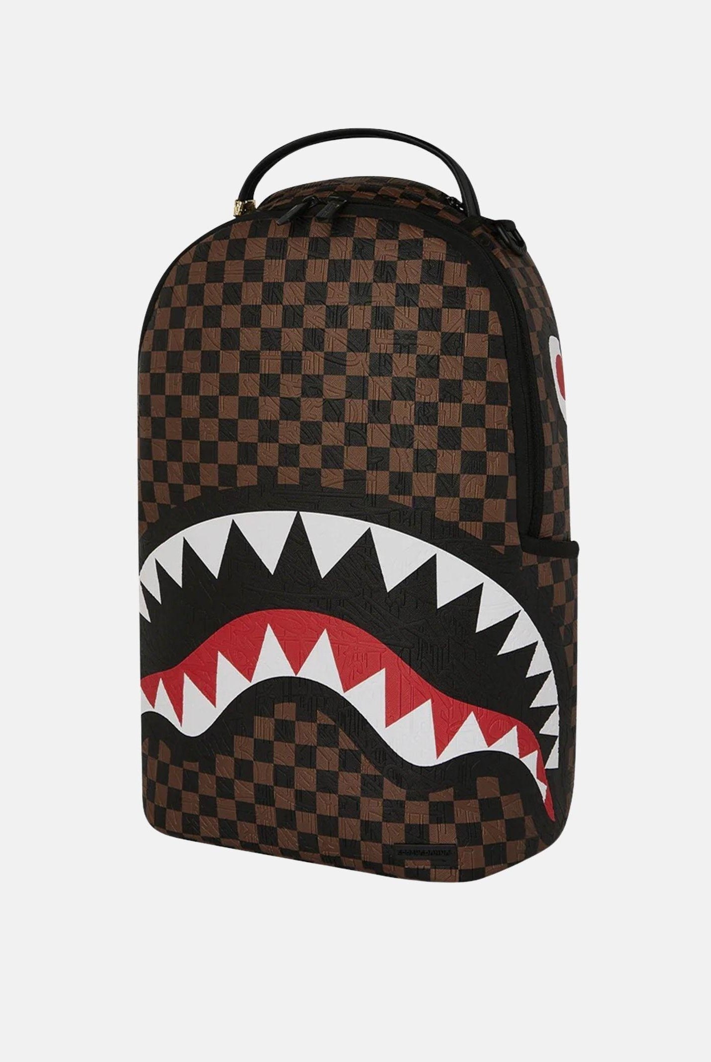 SPRAYGROUND Zaino CHECK 2 EMBOSS BACKPACK marrone per uomo e donna 910B8232NSZ . SPRAYGROUND