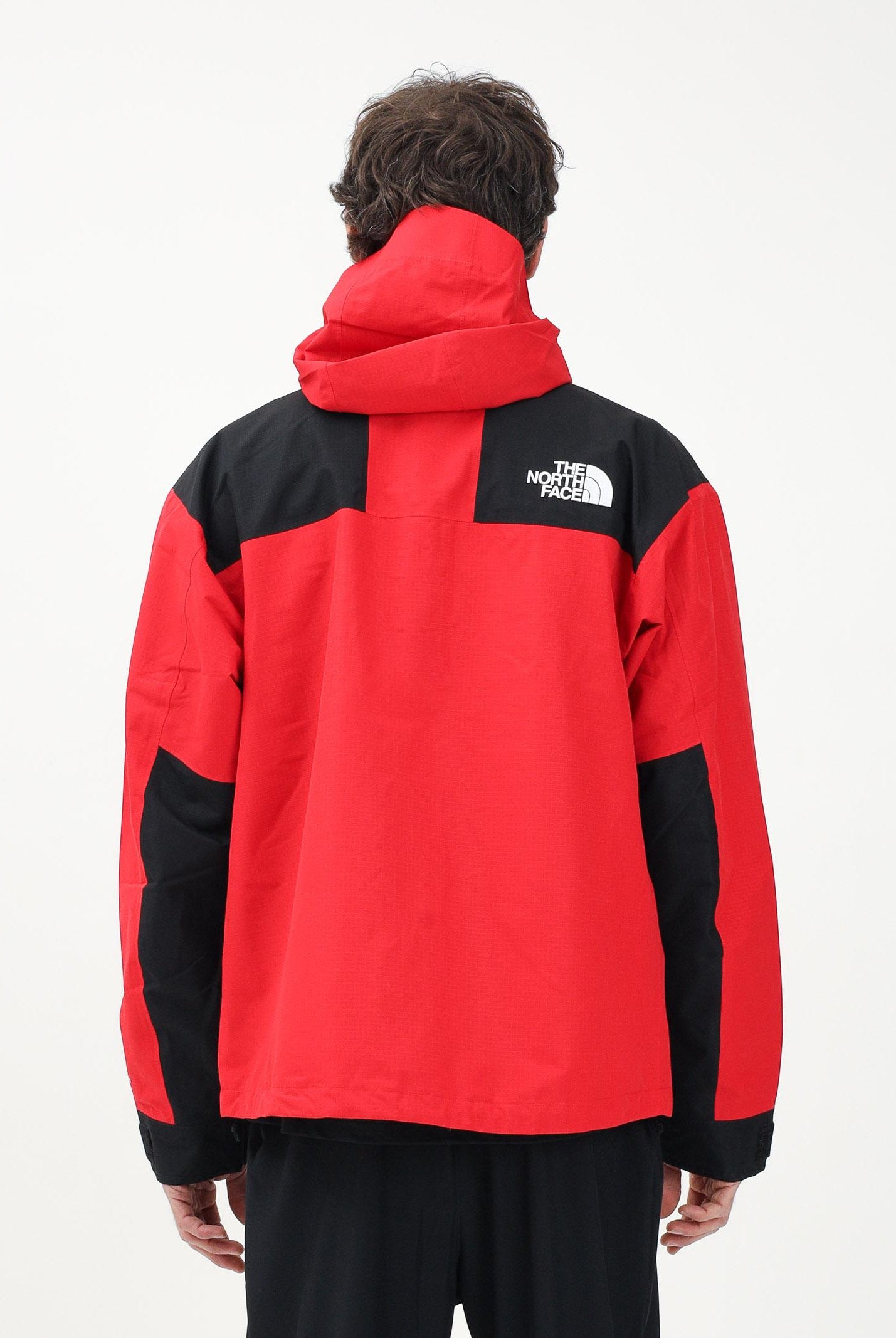 THE NORTH FACE Giacca a vento Mountain Mono rossa da uomo NF0A88XFKZ31 . THE NORTH FACE