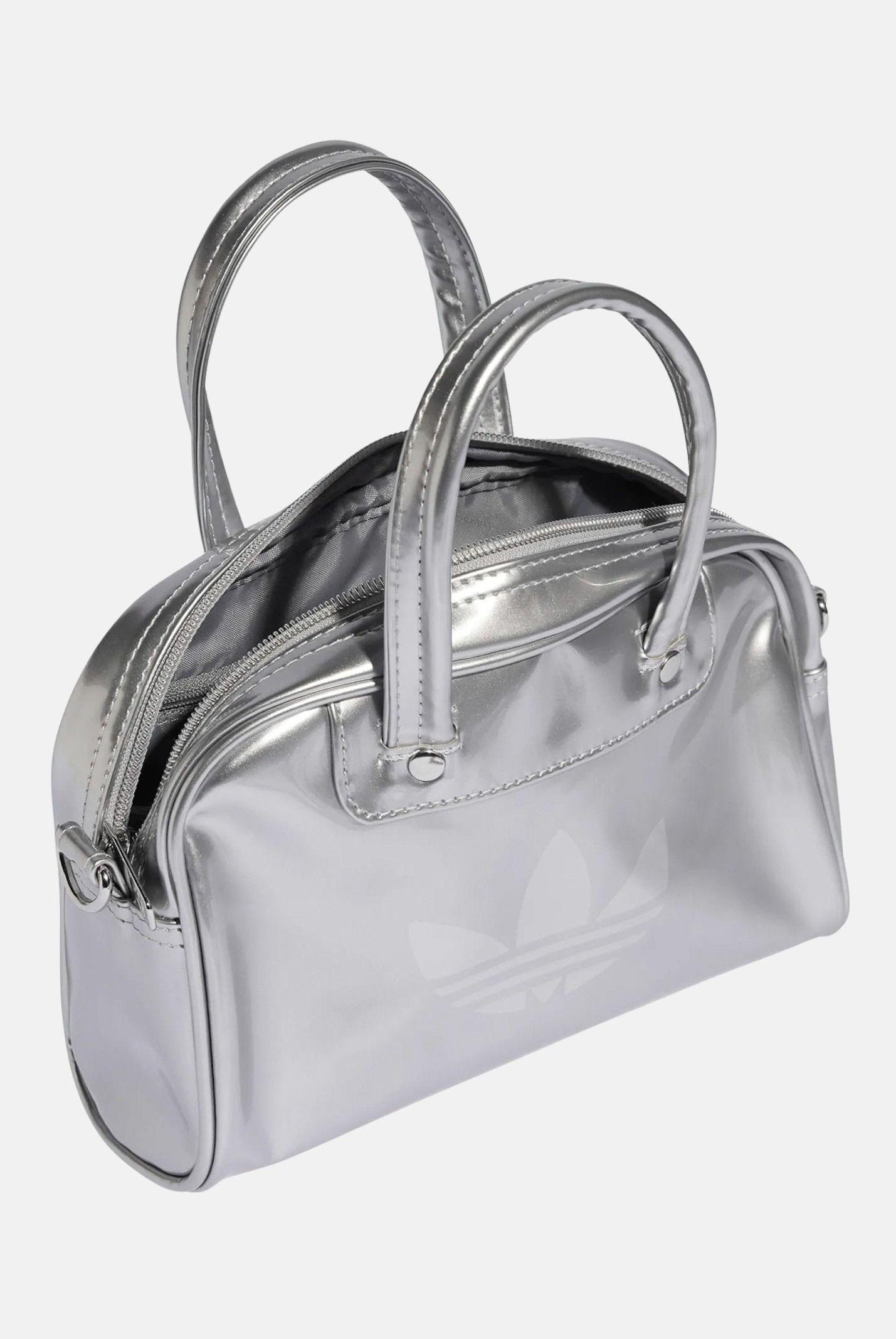 ADIDAS ORIGINALS Borsa a mano Adicolor Mini Bowling argento da donna KD7839 . ADIDAS ORIGINALS