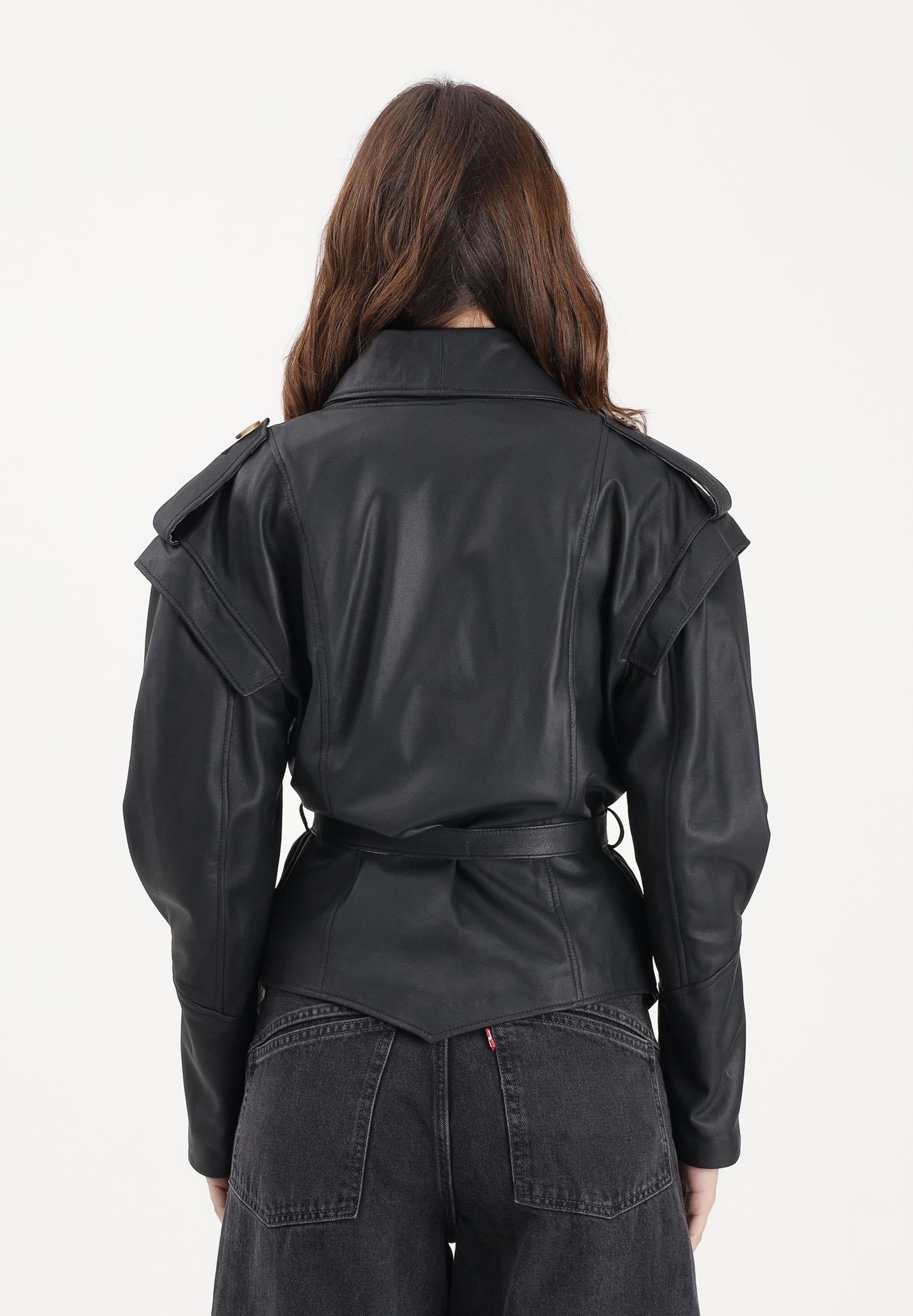 VICOLO Giubbotto di pelle Marant nero da donna TAB0179 A99 VICOLO