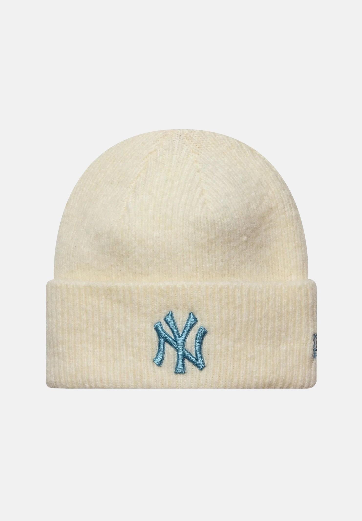 NEW ERA Berretto di lana New York Yankees MLB panna per uomo e donna 60691349 NEW ERA