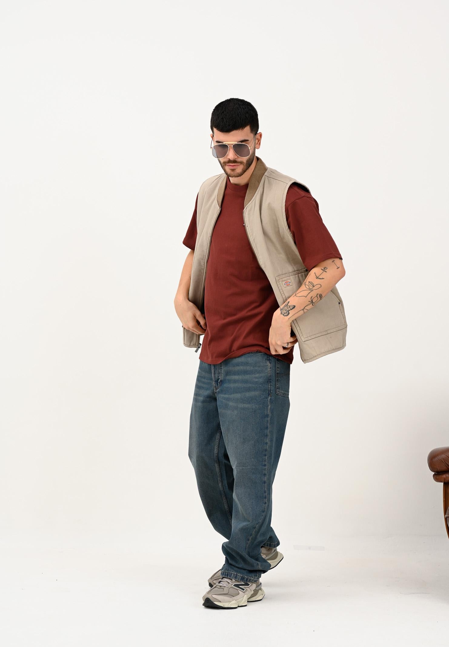 DICKIES Smanicato beige da uomo DK0A87O40DS1 . DIckies
