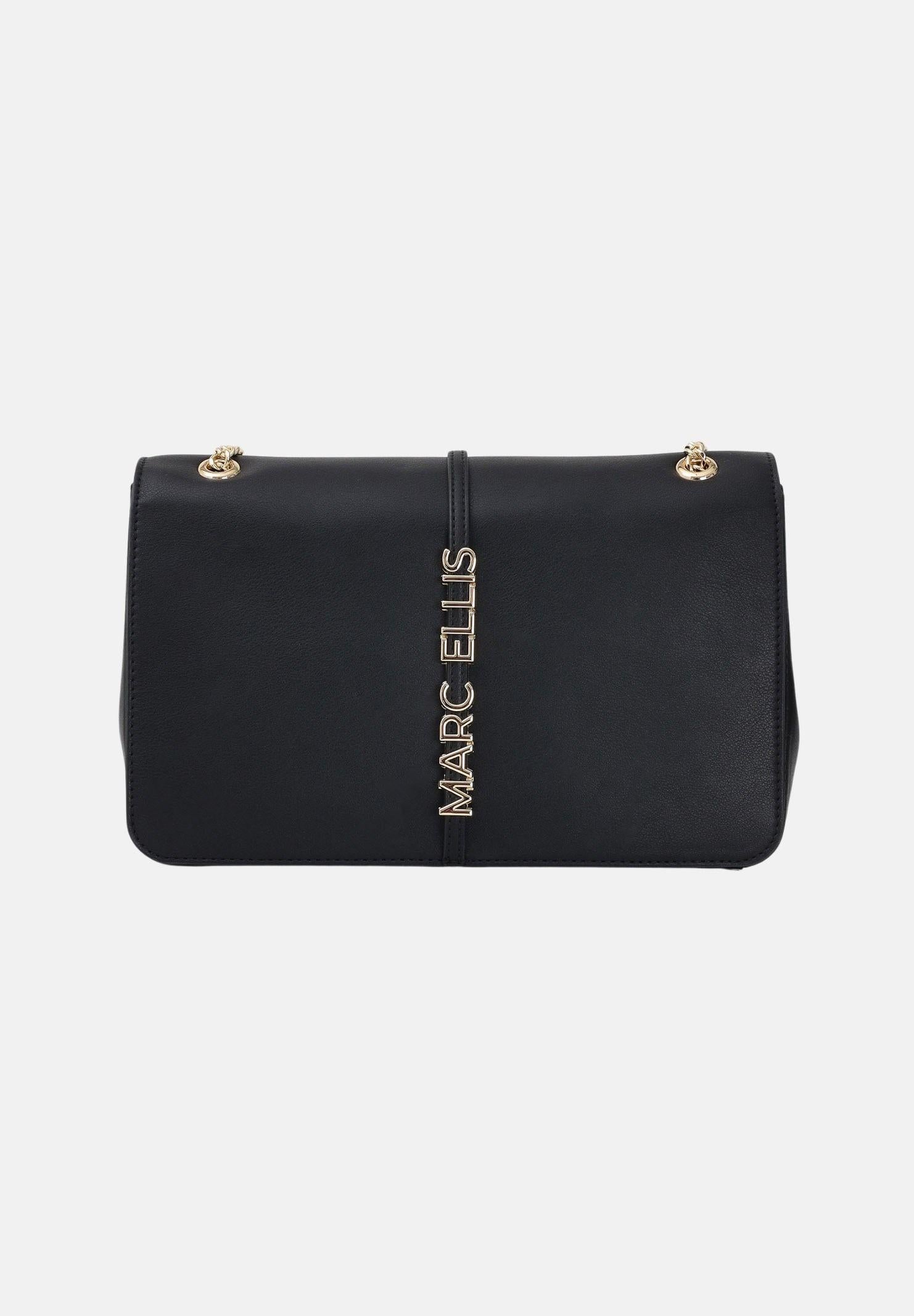 MARC ELLIS Borsa a tracolla Joelle Macro LT nera da donna JOELLE-MACRO-LT BLGO MARC ELLIS