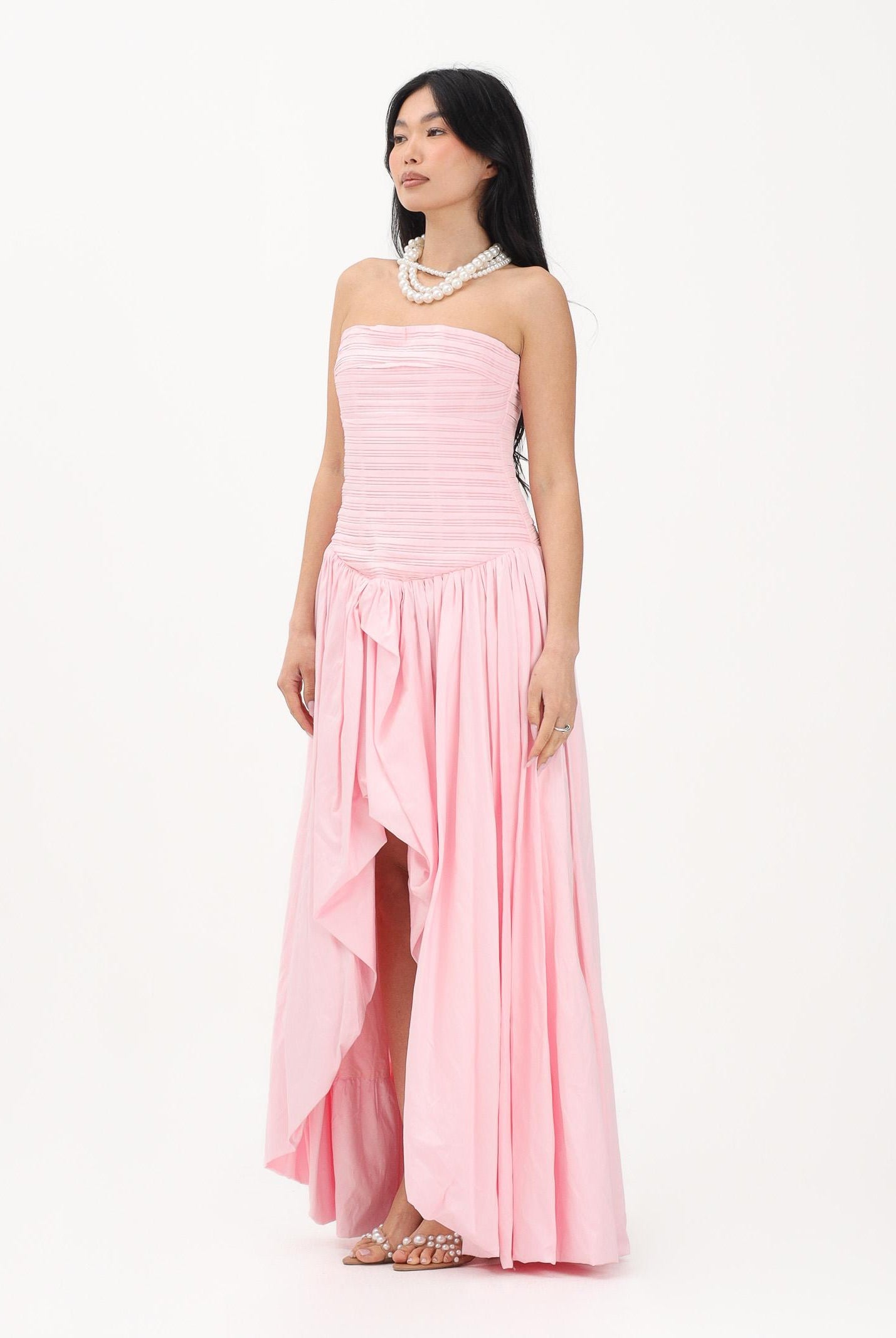 ODI ODI Abito lungo rosa da donna BOSALUNGO110S6 G8 ODI ODI