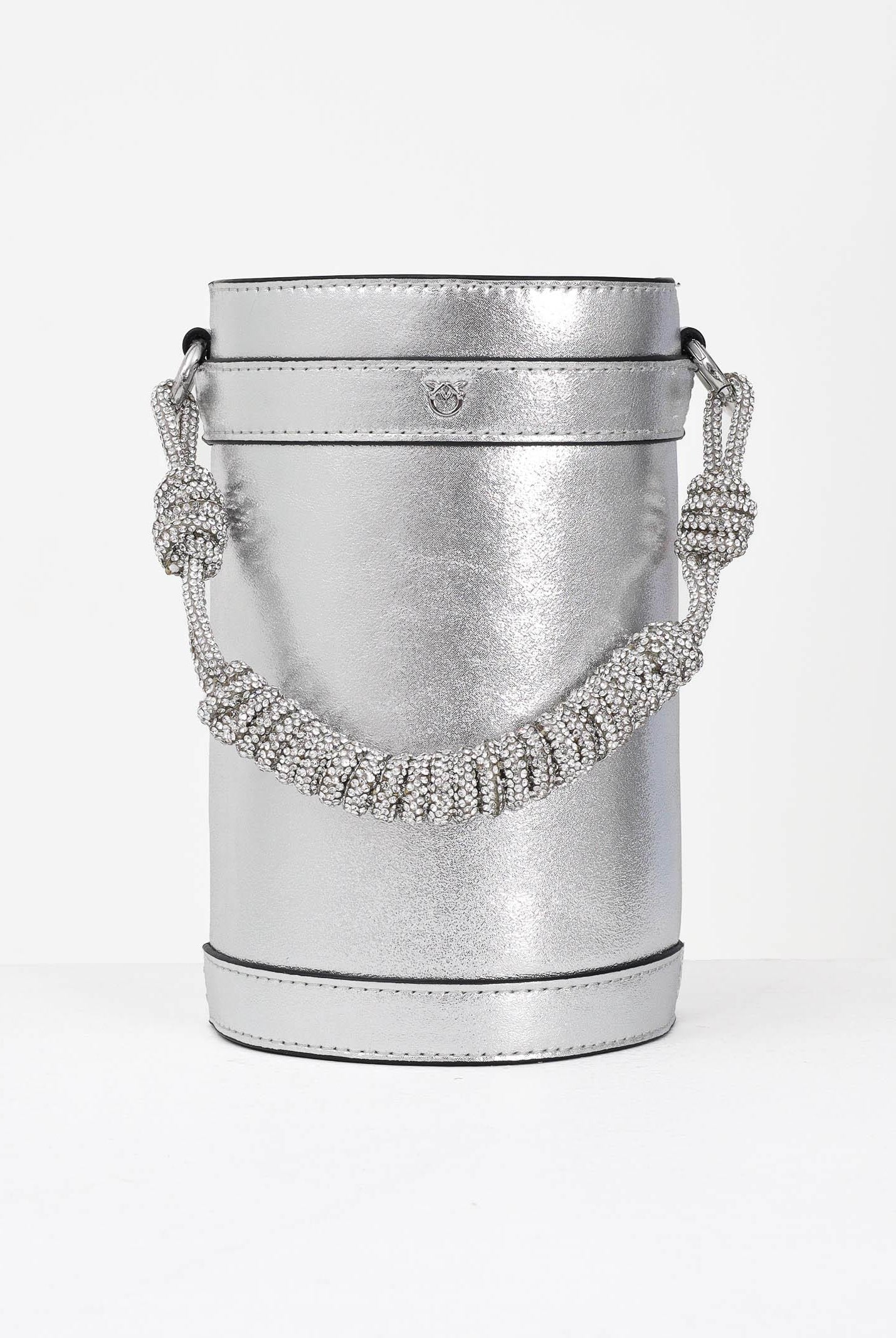PINKO Mini bucket argento da donna 105910A291 ZZFN PINKO