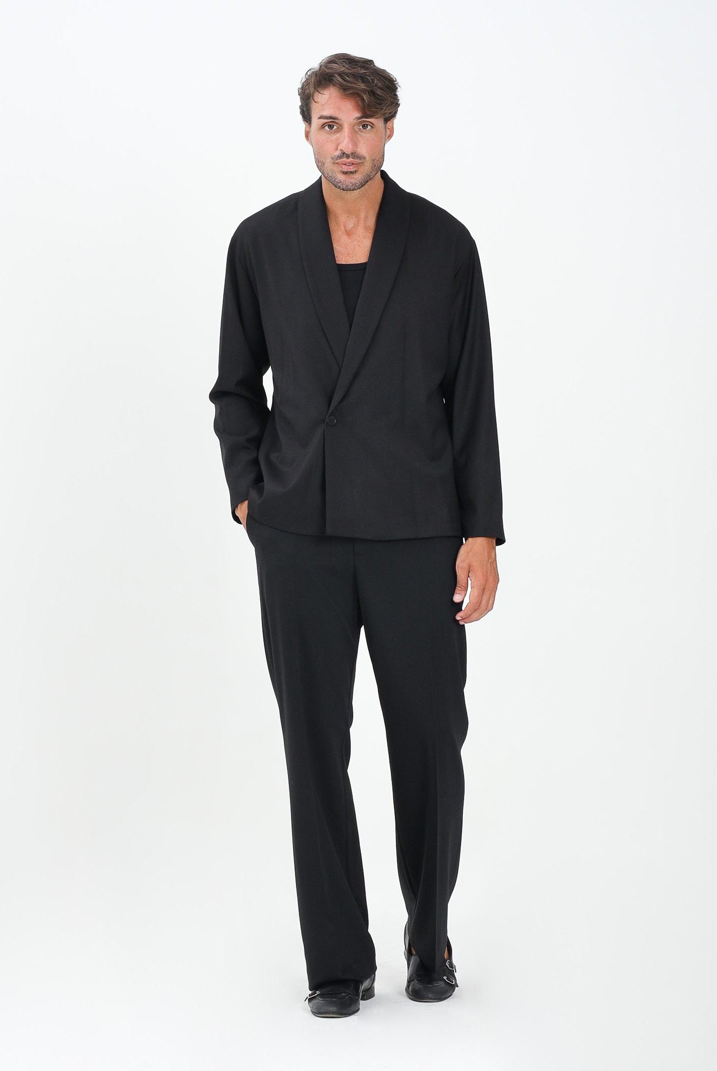 I'M BRIAN Pantalone nero da uomo PA3498 009 I'M BRIAN