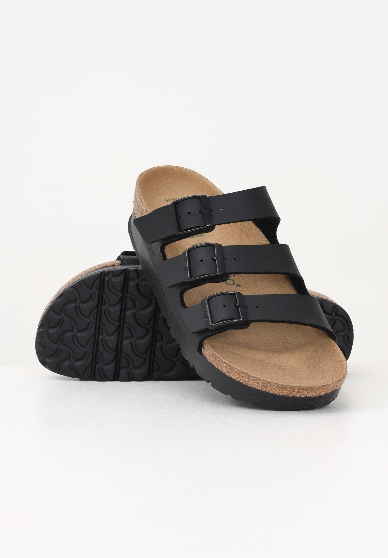BIRKENSTOCK Ciabatte Florida Flex Platform nere da donna 1029737 BIRKENSTOCK