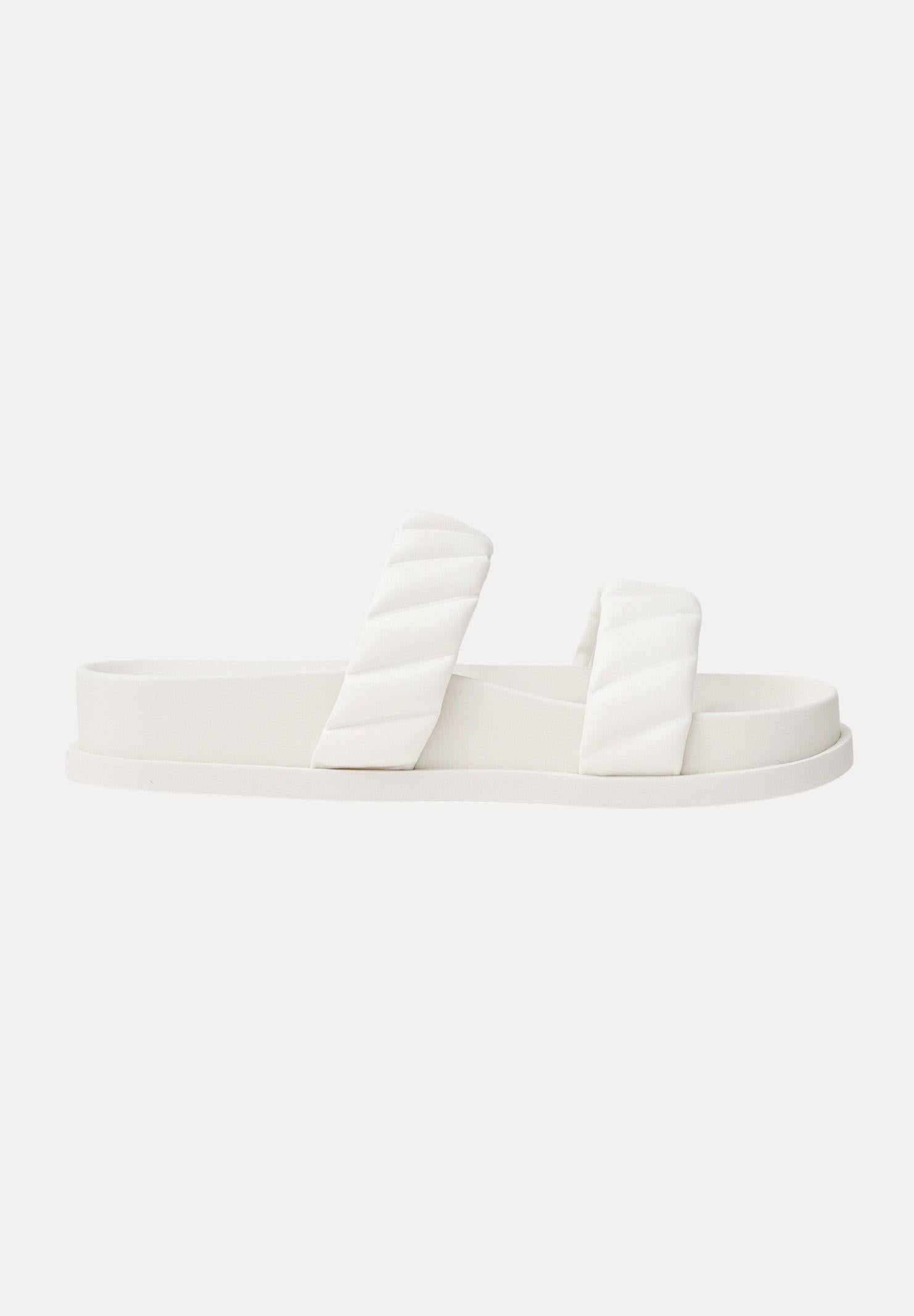 ARMANI EXCHANGE Ciabatte bianco panna da donna con logo XW002574AF22799 U0011 ARMANI EXCHANGE