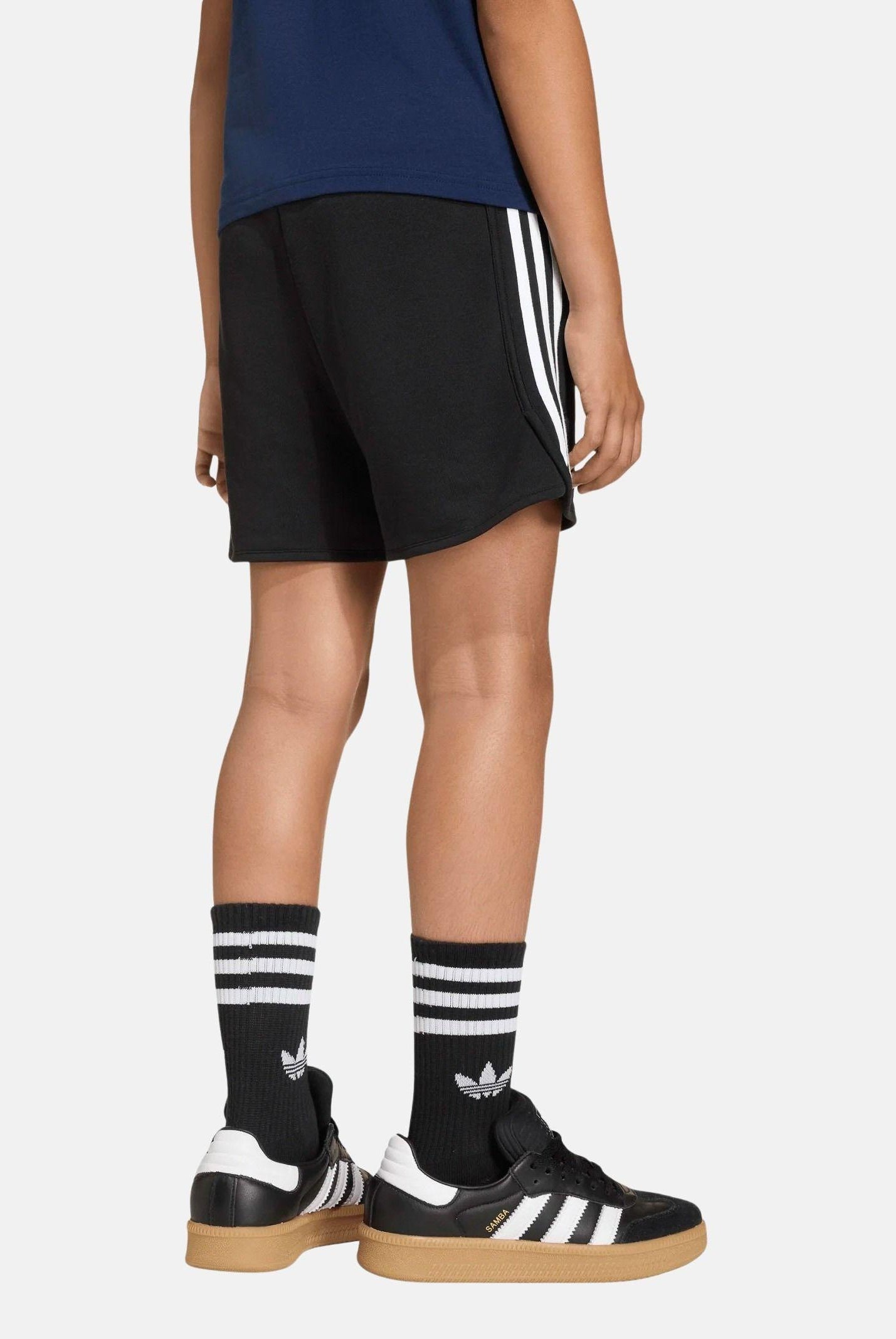 ADIDAS ORIGINALS Shorts sportivo 3-Stripes Sprinter nero per bambino e bambina KD1097 . ADIDAS ORIGINALS