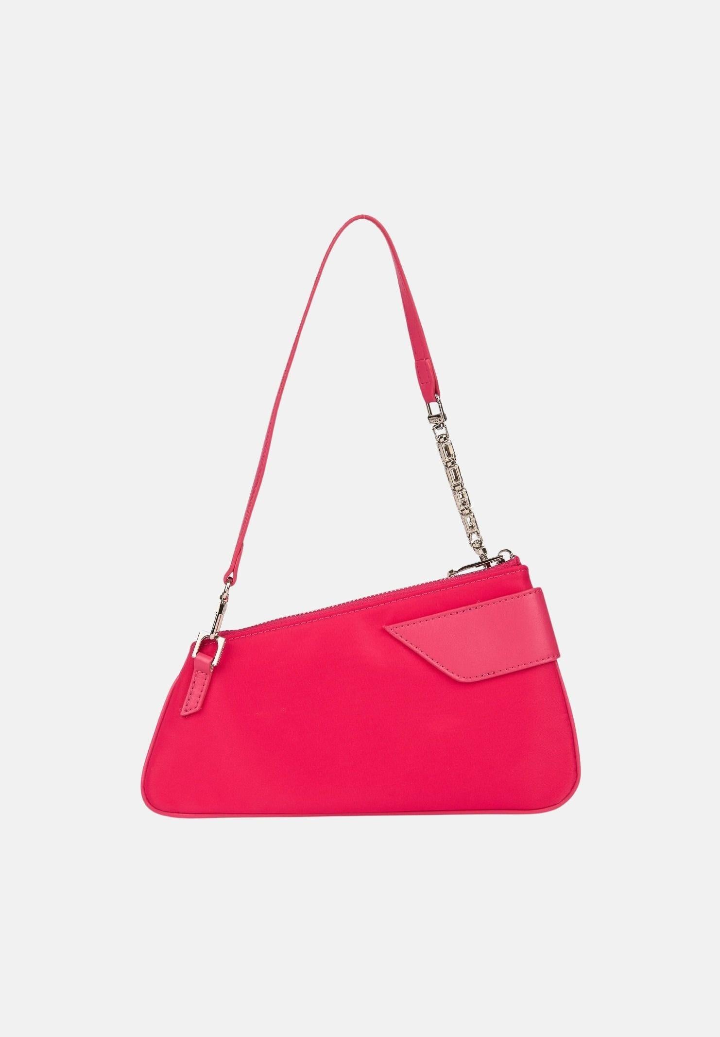 GCDS Borsa a spalla Comma Notte fucsia da donna GCDSMCN002 59 GCDS