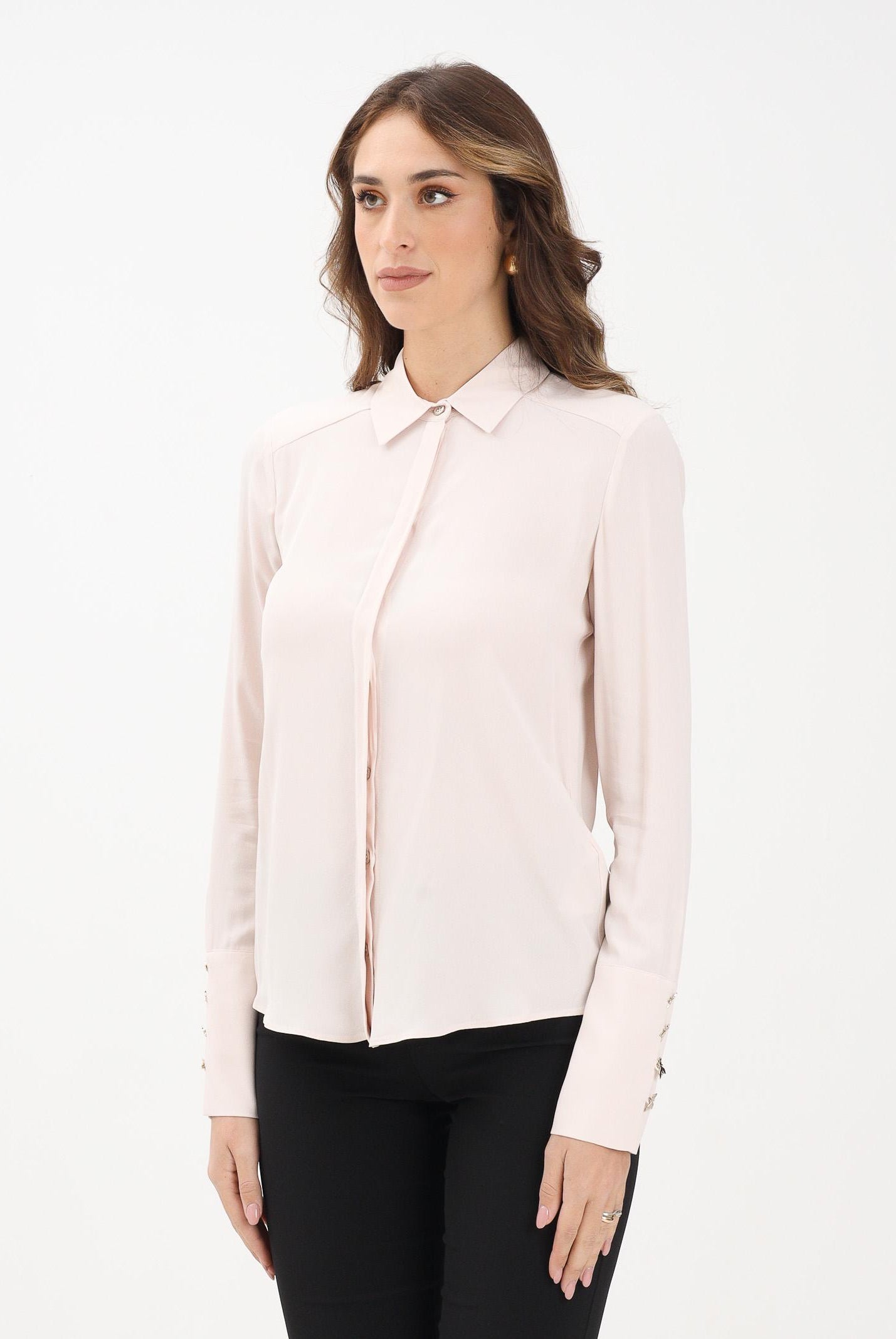 PATRIZIA PEPE Camicia a manica lunga nude da donna 8C0761A8I1 M537 PATRIZIA PEPE