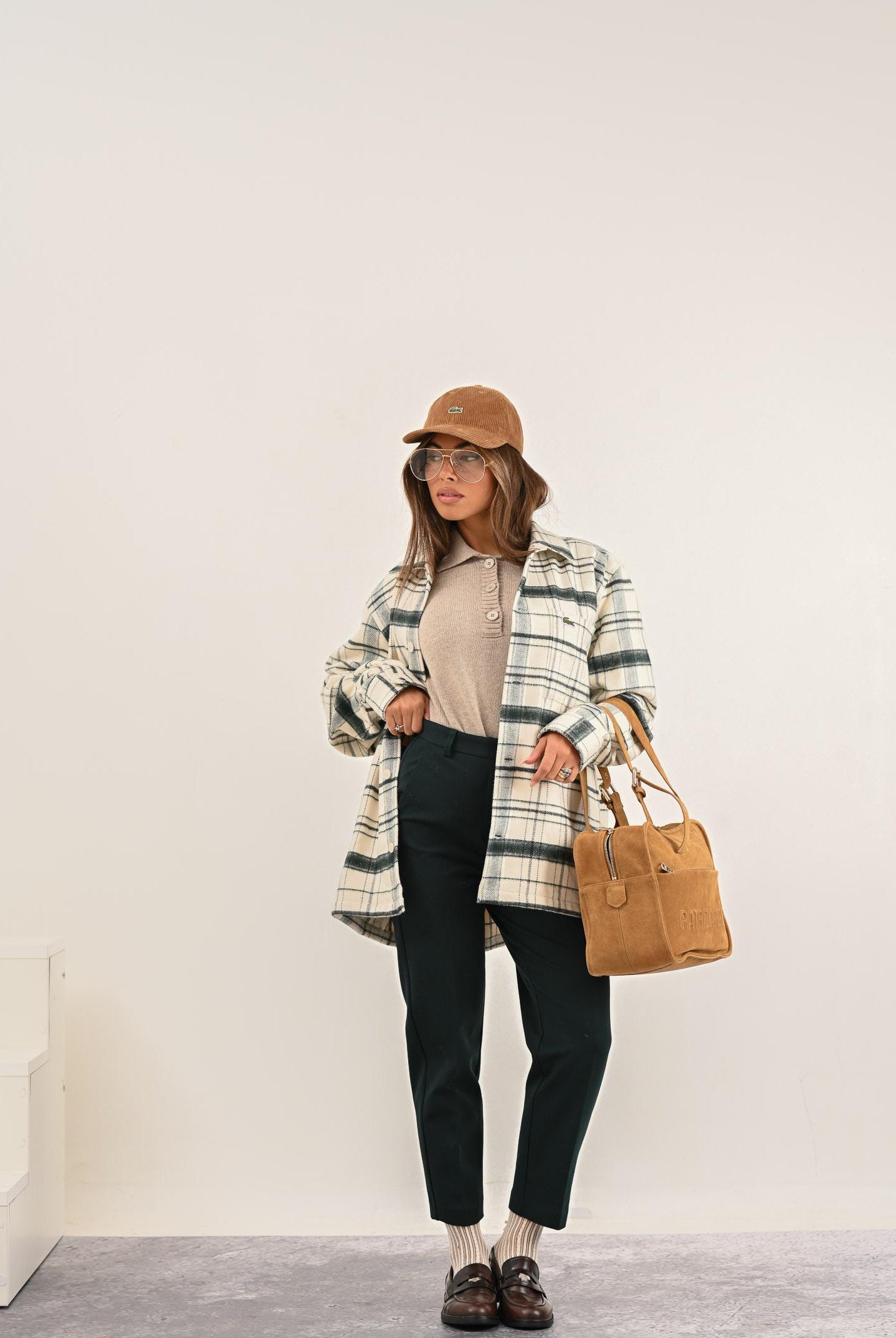 VICOLO Pantalone elegante verde da donna TF0229 FU781 VICOLO